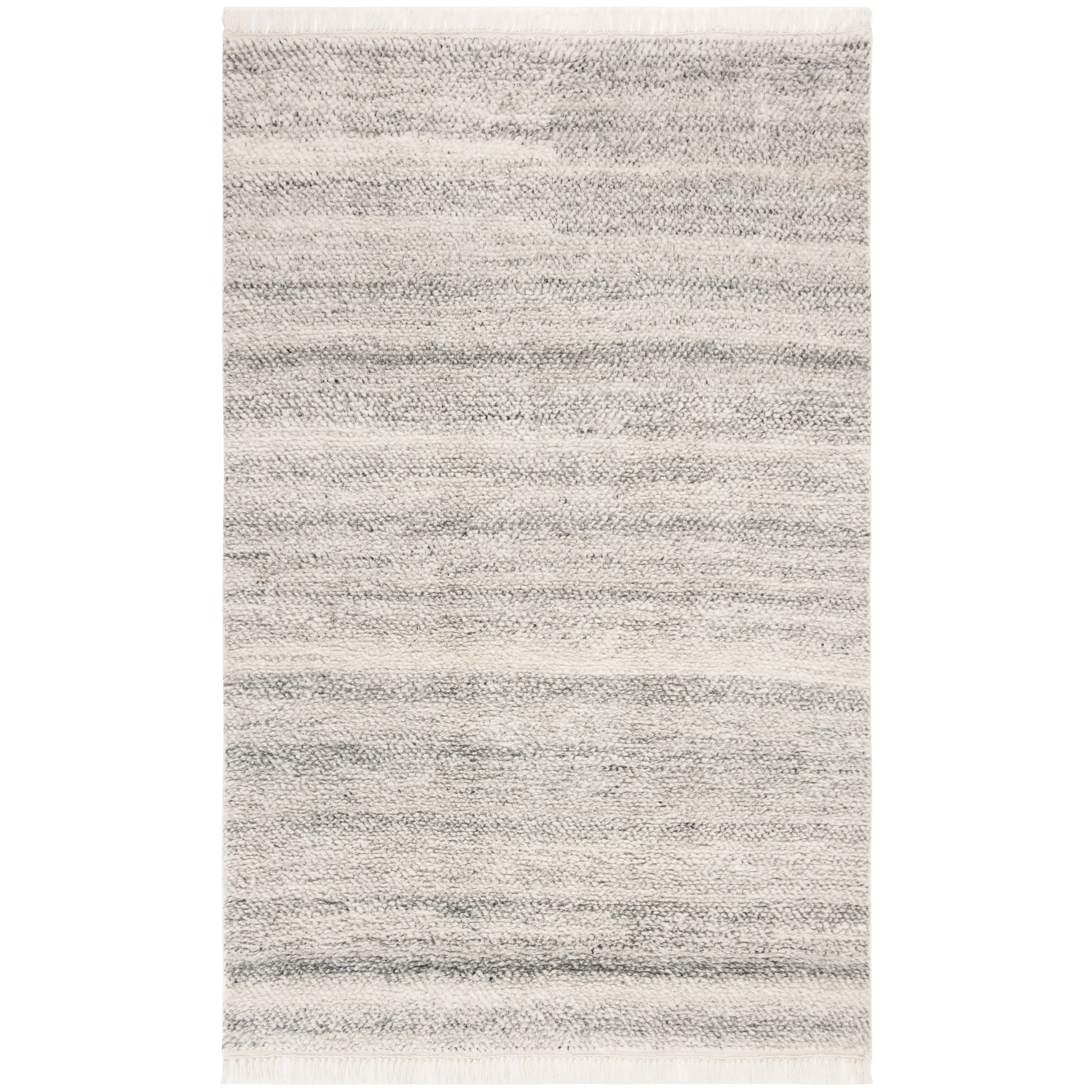 SAFAVIEH Handmade Casablanca Shag Ajshe Aqua Wool Rug