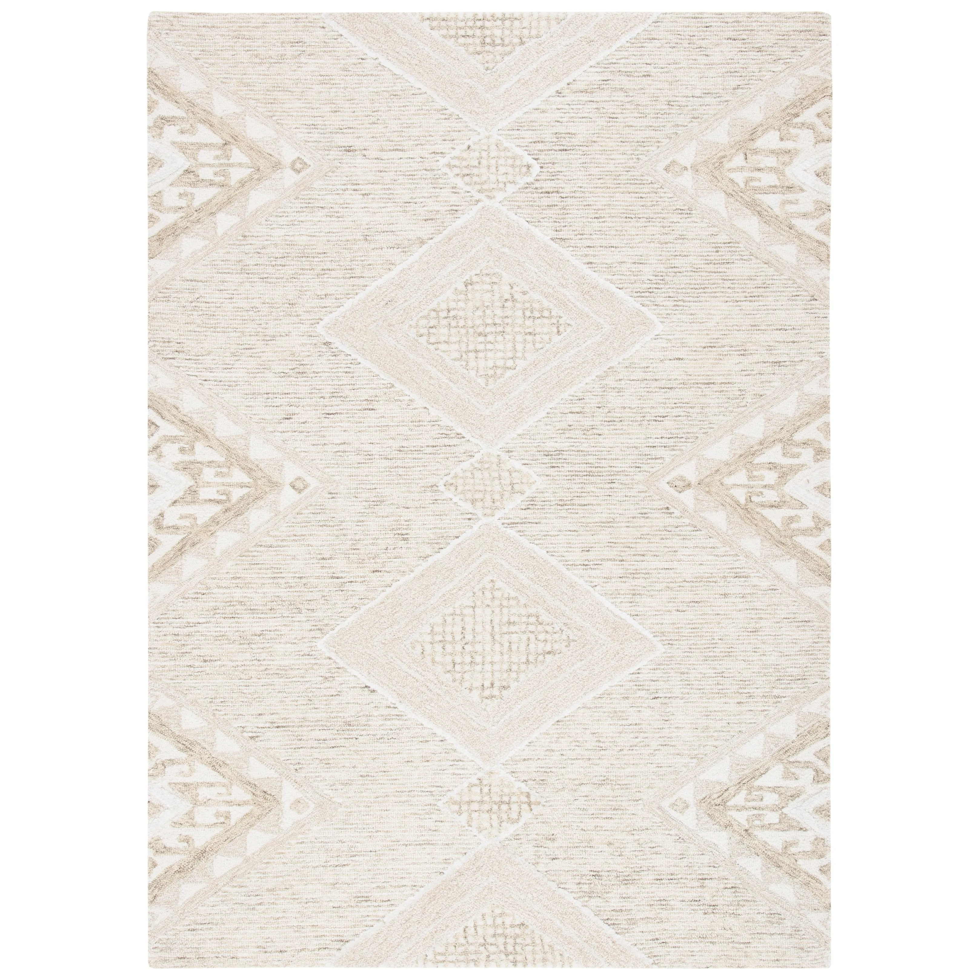 SAFAVIEH Handmade Casablanca Shag April Wool Rug