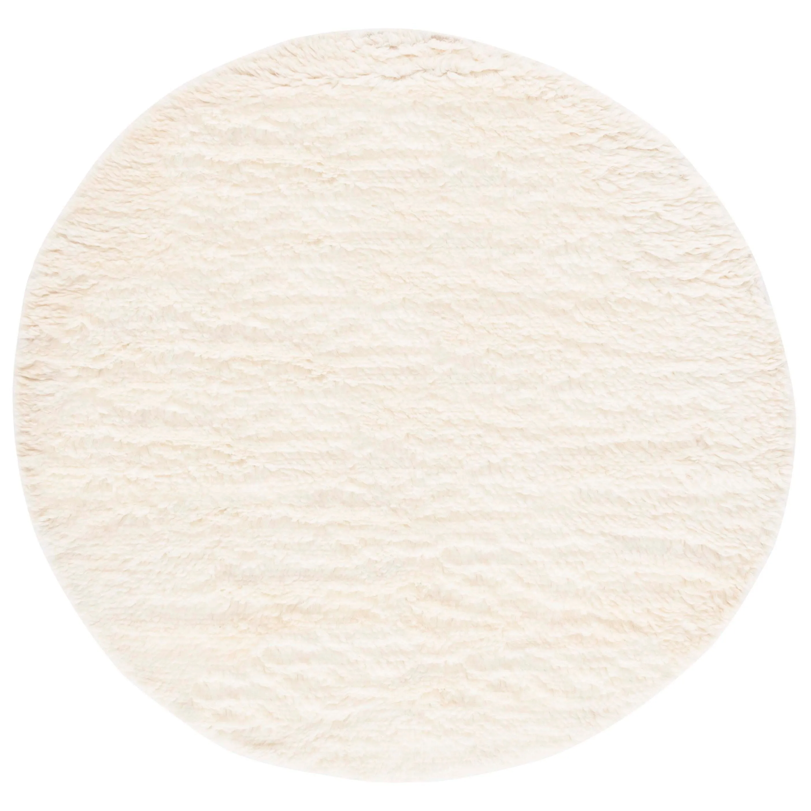 SAFAVIEH Handmade Casablanca Shag Edle Solid Wool Rug
