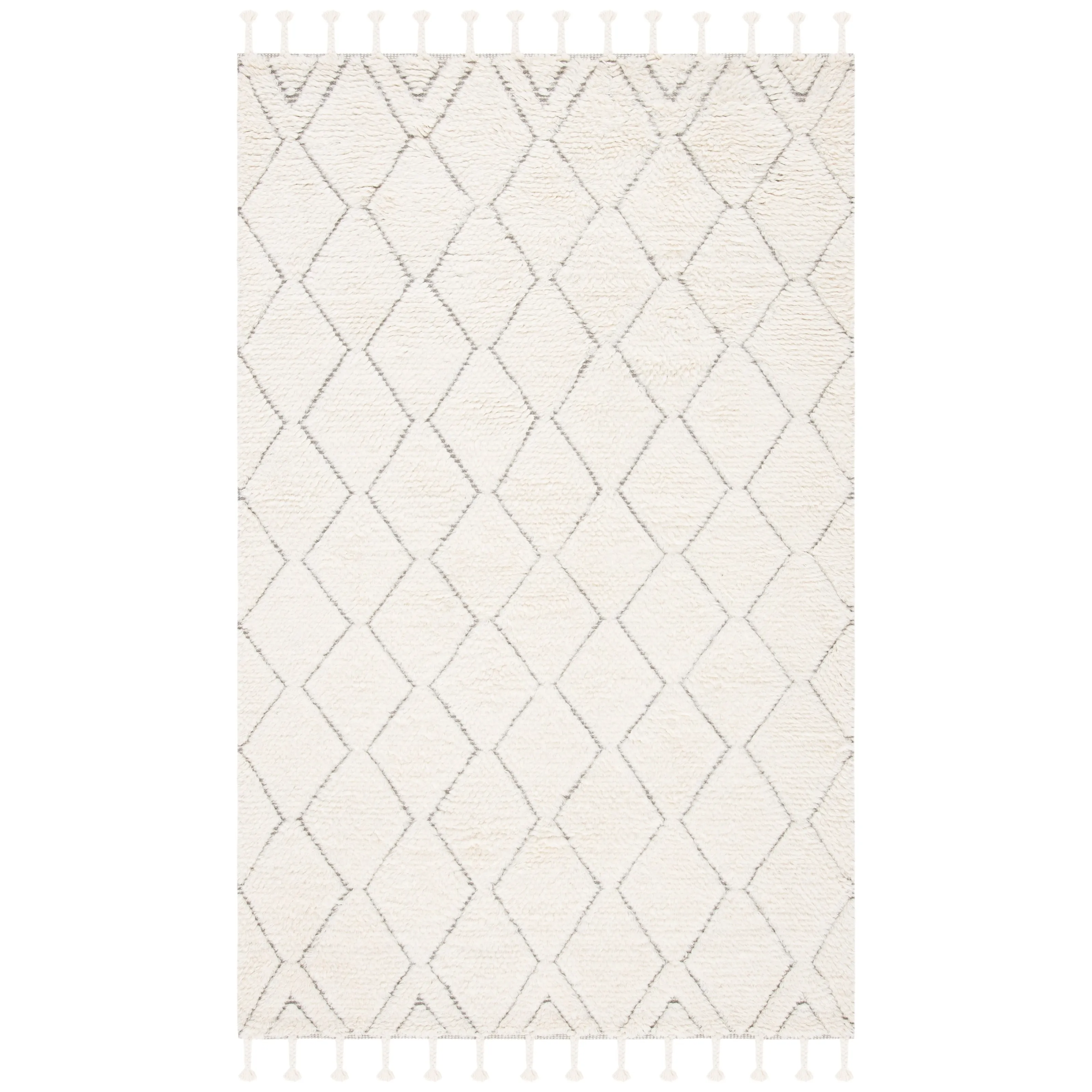 SAFAVIEH Handmade Casablanca Xenie Boho Wool Rug - 5'