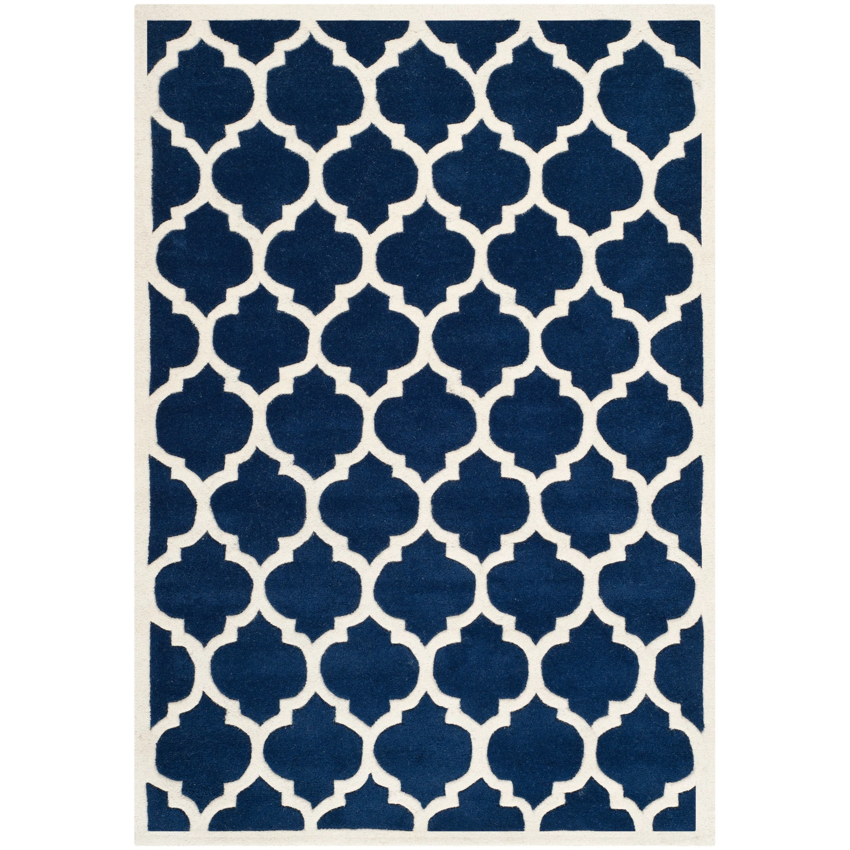 SAFAVIEH Handmade Chatham Antoanela Modern Moroccan Wool Rug