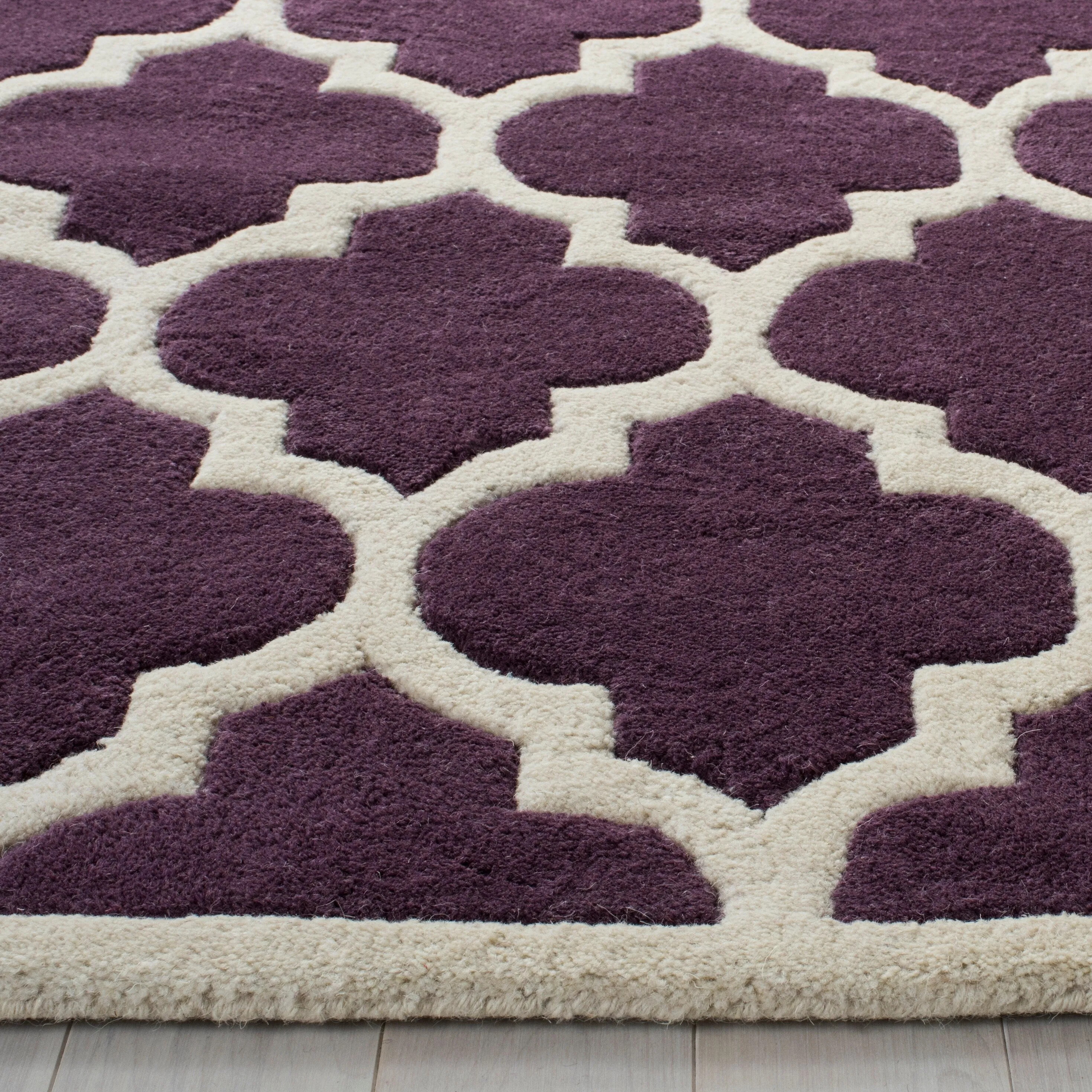 SAFAVIEH Handmade Chatham Antoanela Modern Moroccan Wool Rug