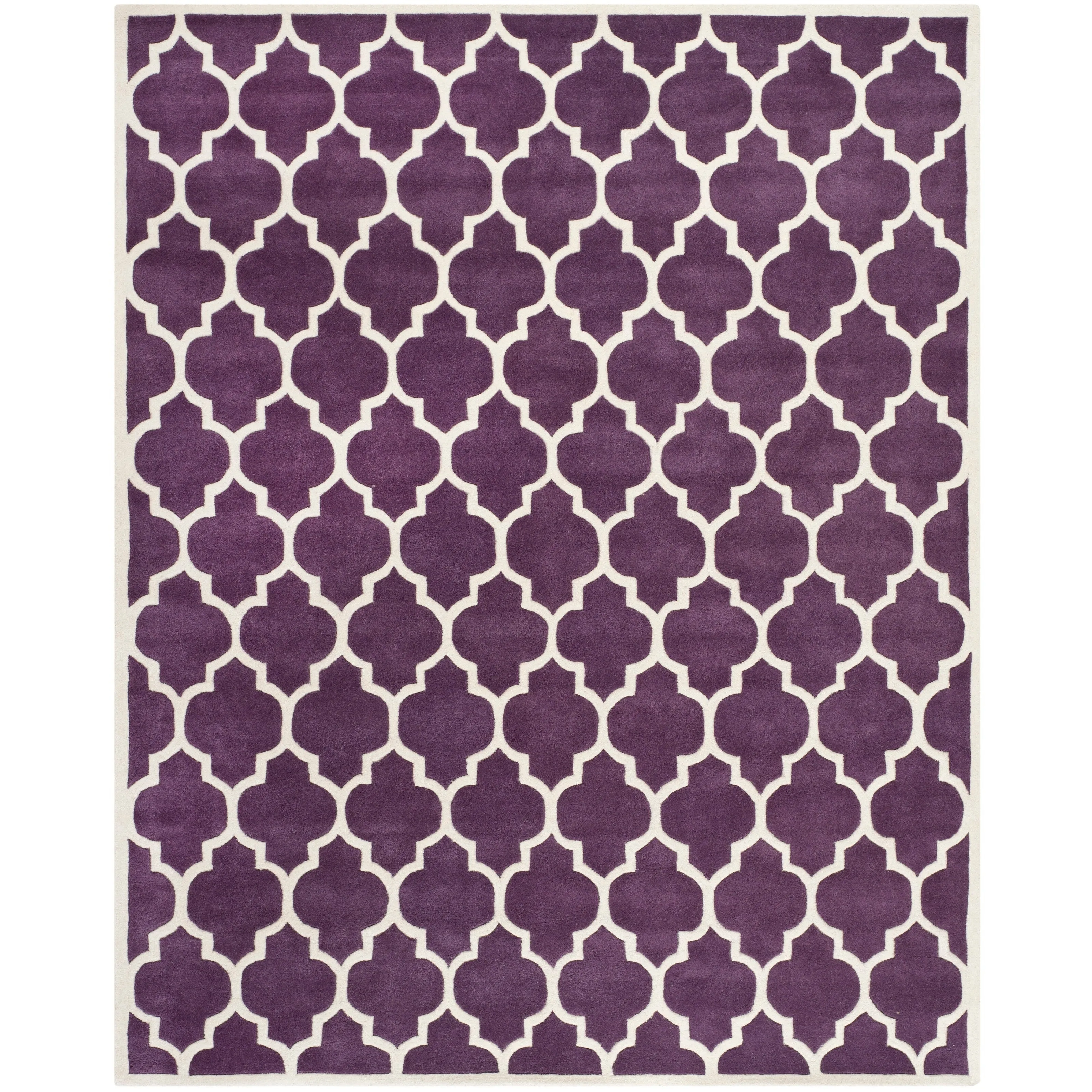 SAFAVIEH Handmade Chatham Antoanela Modern Moroccan Wool Rug