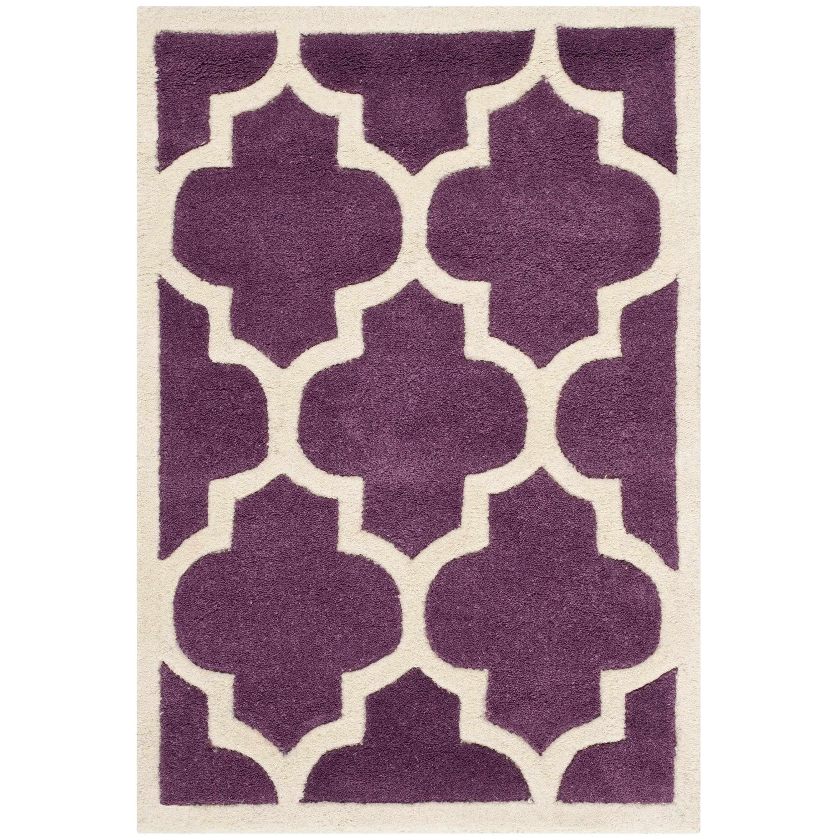 SAFAVIEH Handmade Chatham Antoanela Modern Moroccan Wool Rug