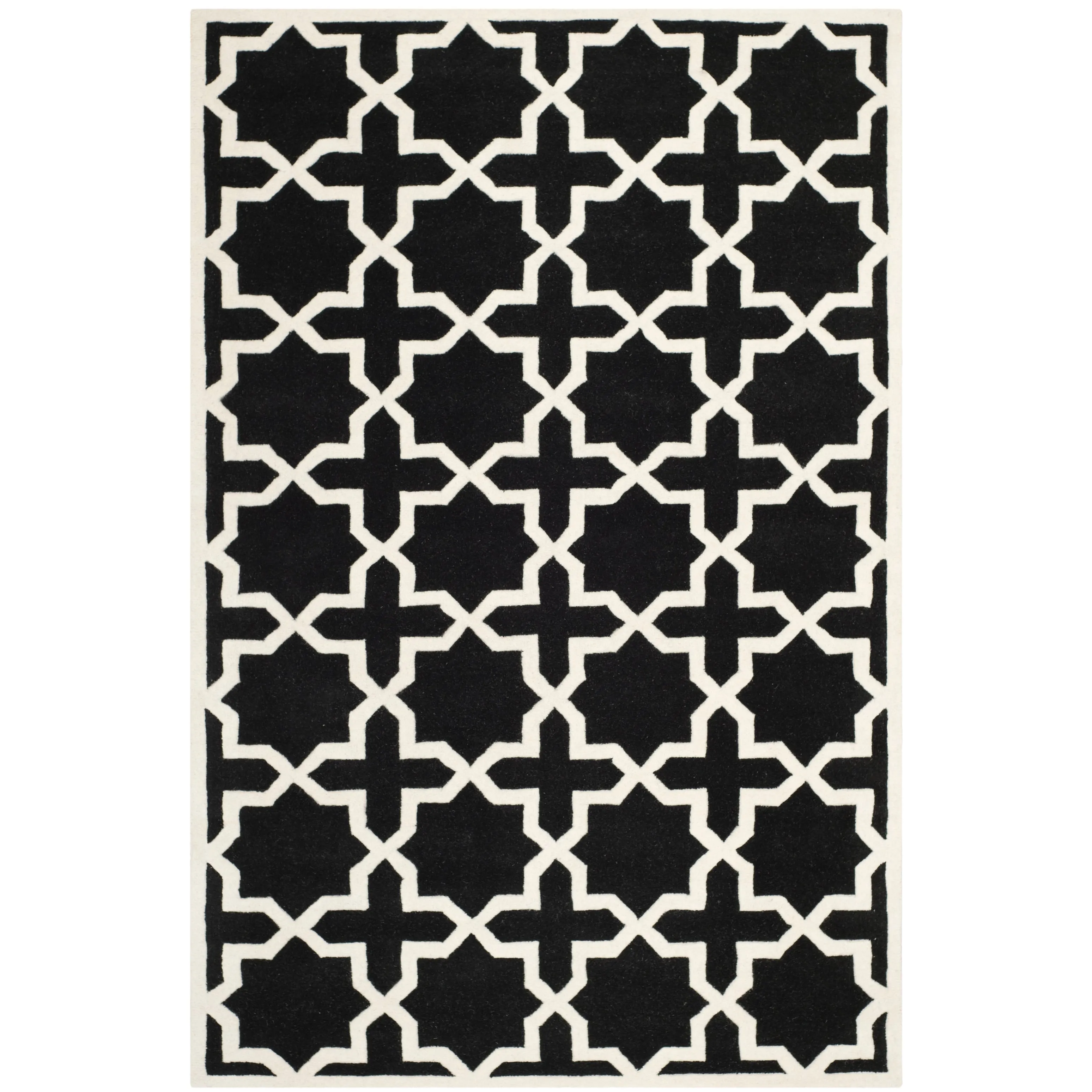 SAFAVIEH Handmade Chatham Begie Modern Moroccan Wool Rug