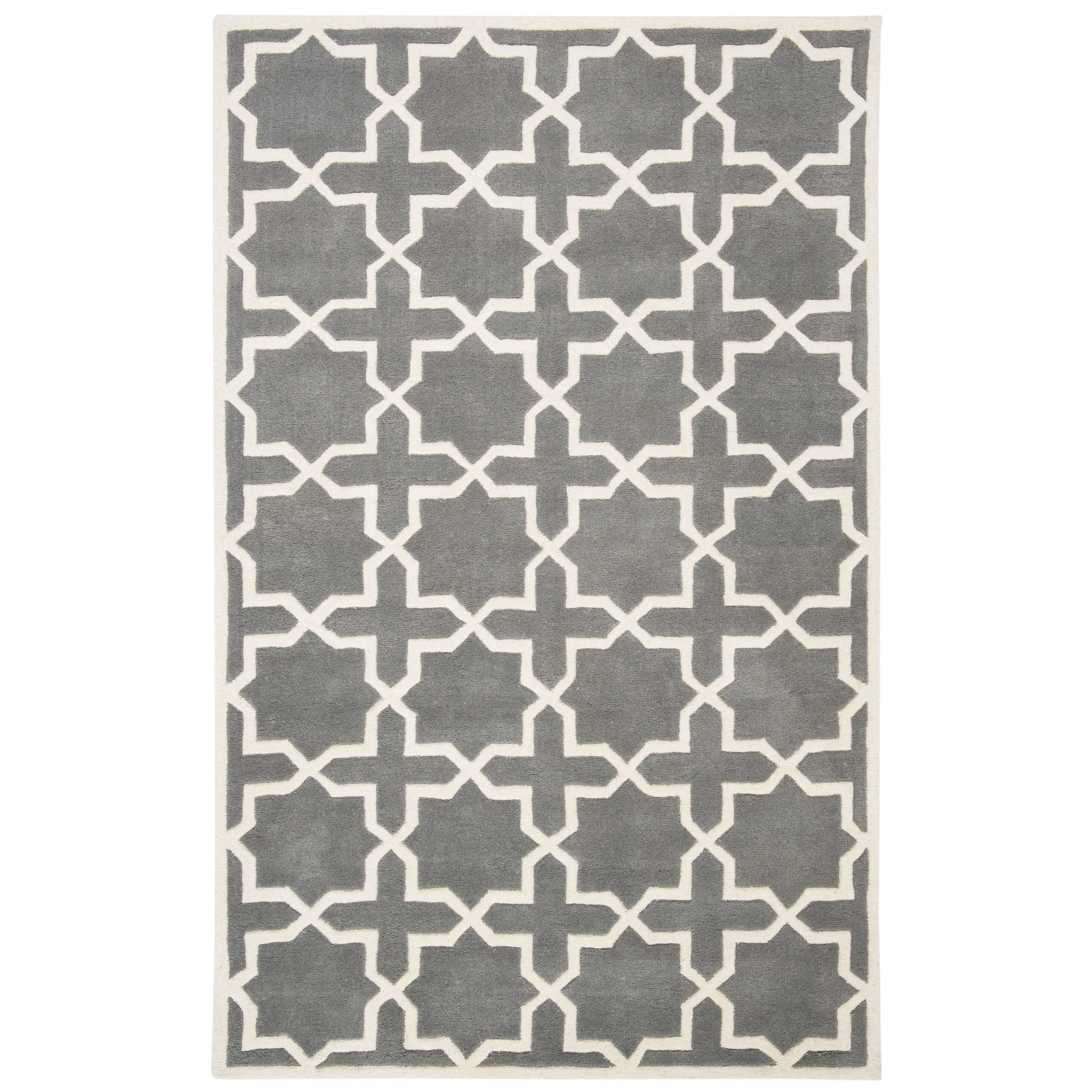 SAFAVIEH Handmade Chatham Begie Modern Moroccan Wool Rug