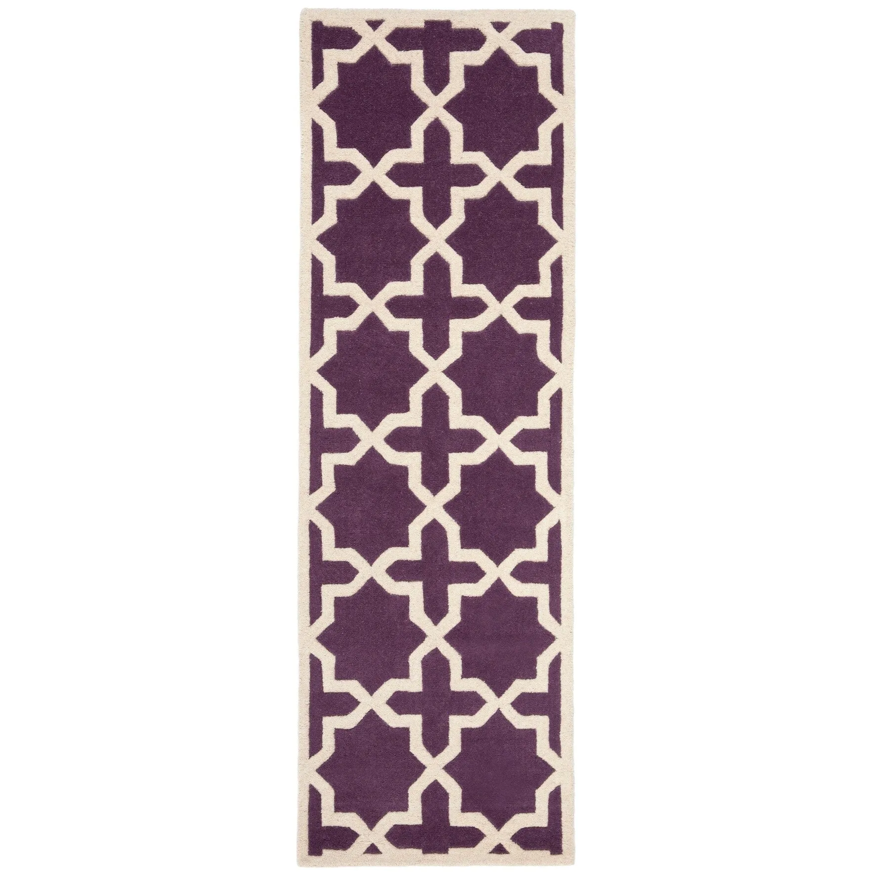 SAFAVIEH Handmade Chatham Begie Modern Moroccan Wool Rug