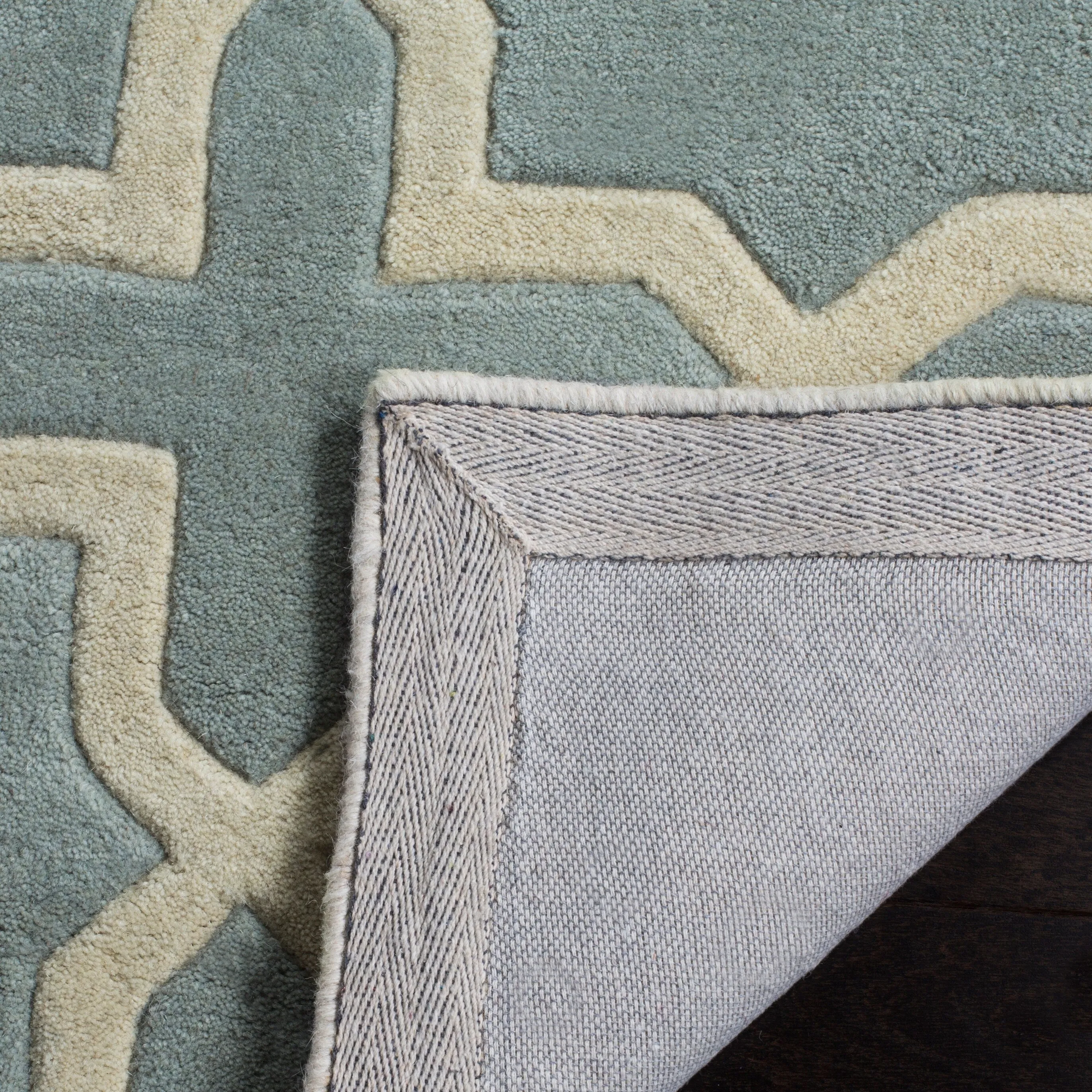 SAFAVIEH Handmade Chatham Begie Modern Moroccan Wool Rug