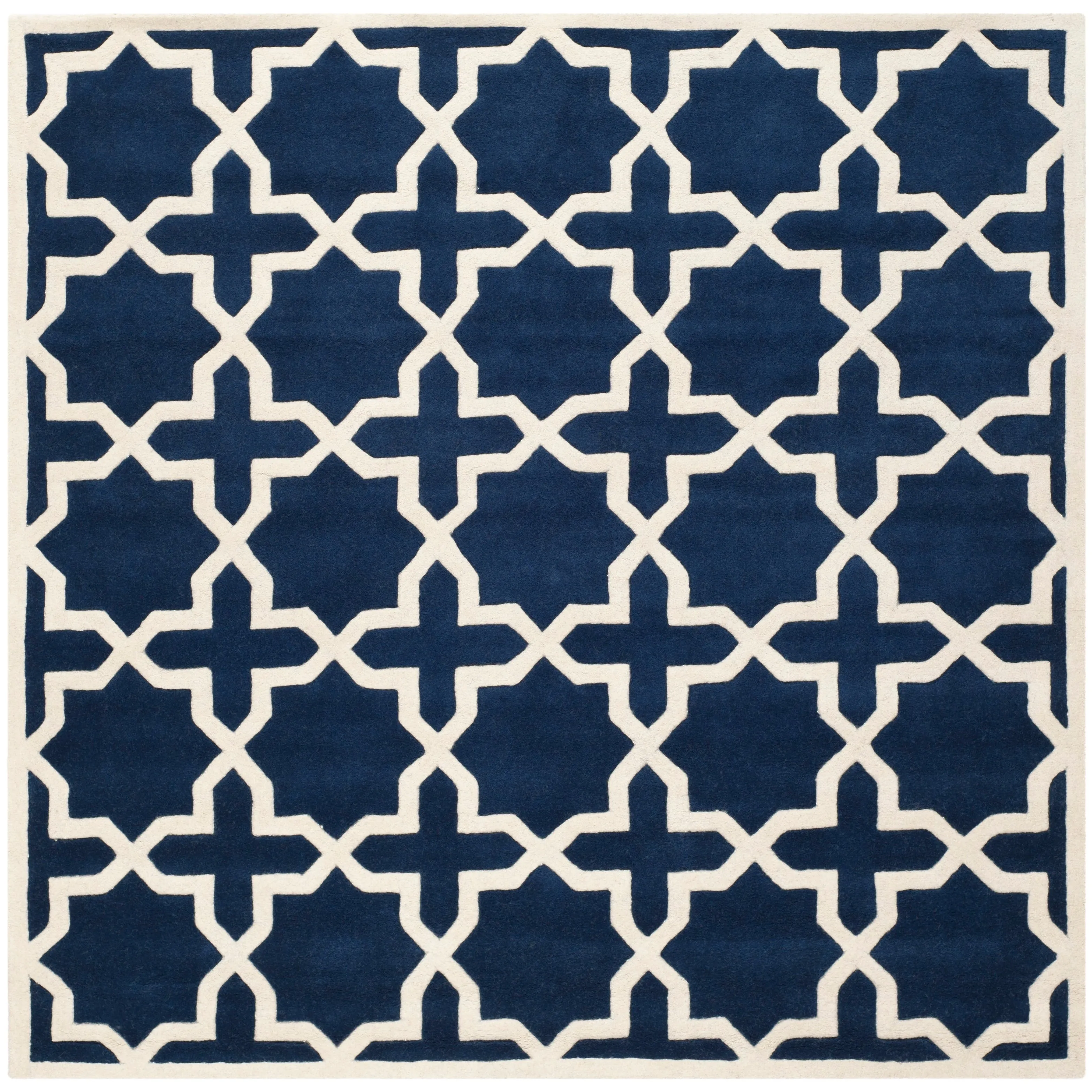 SAFAVIEH Handmade Chatham Begie Modern Moroccan Wool Rug