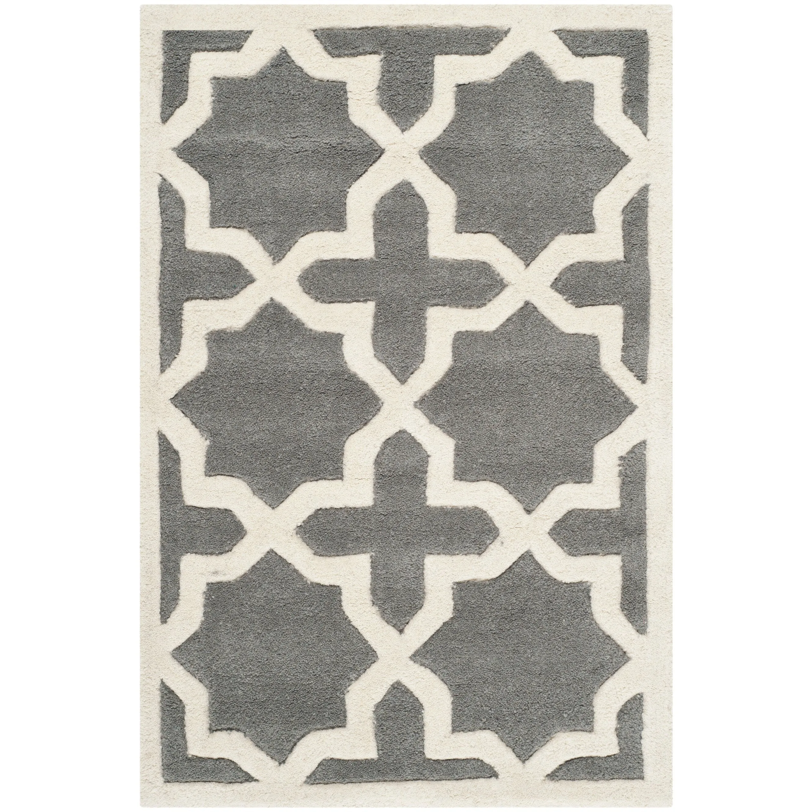 SAFAVIEH Handmade Chatham Begie Modern Moroccan Wool Rug