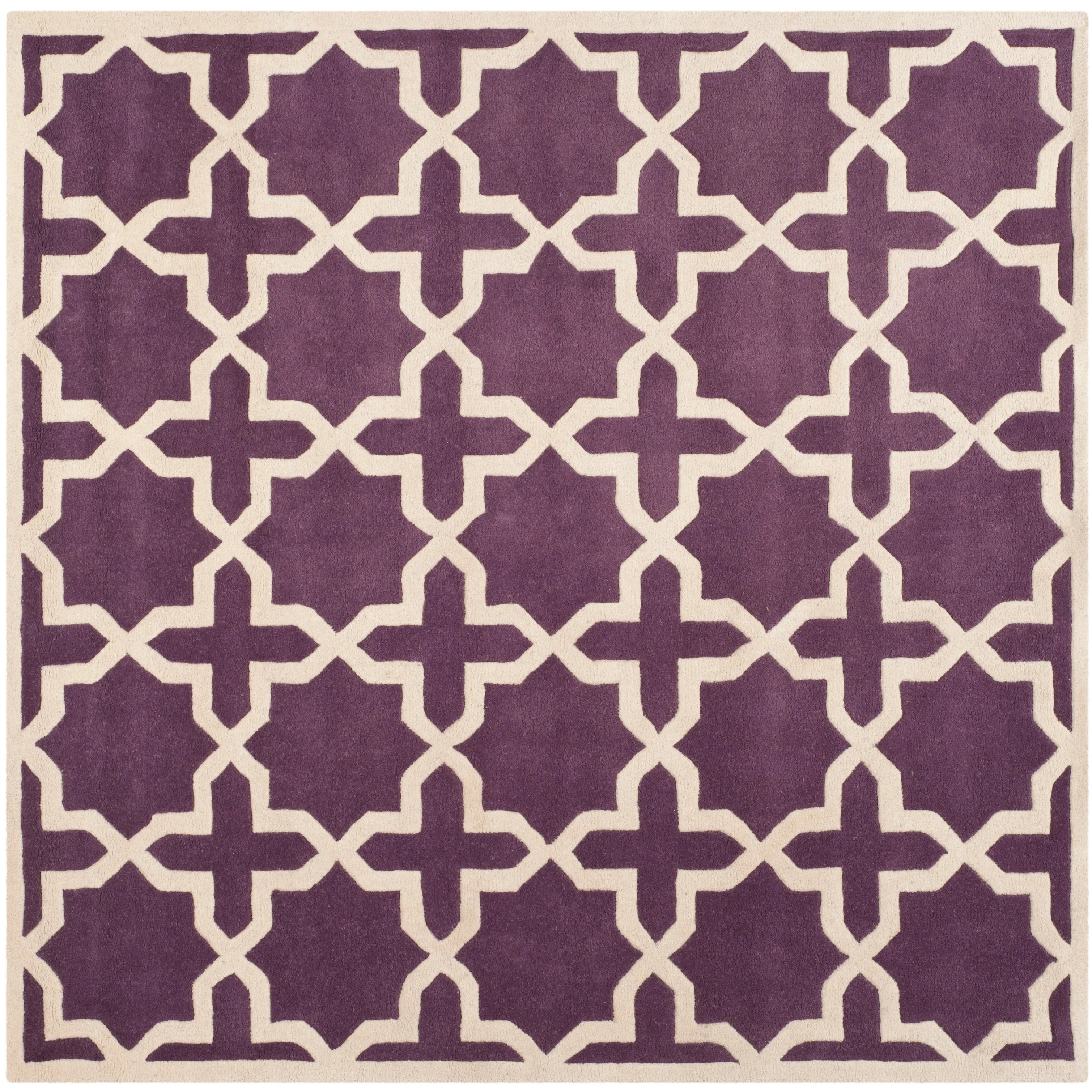 SAFAVIEH Handmade Chatham Begie Modern Moroccan Wool Rug