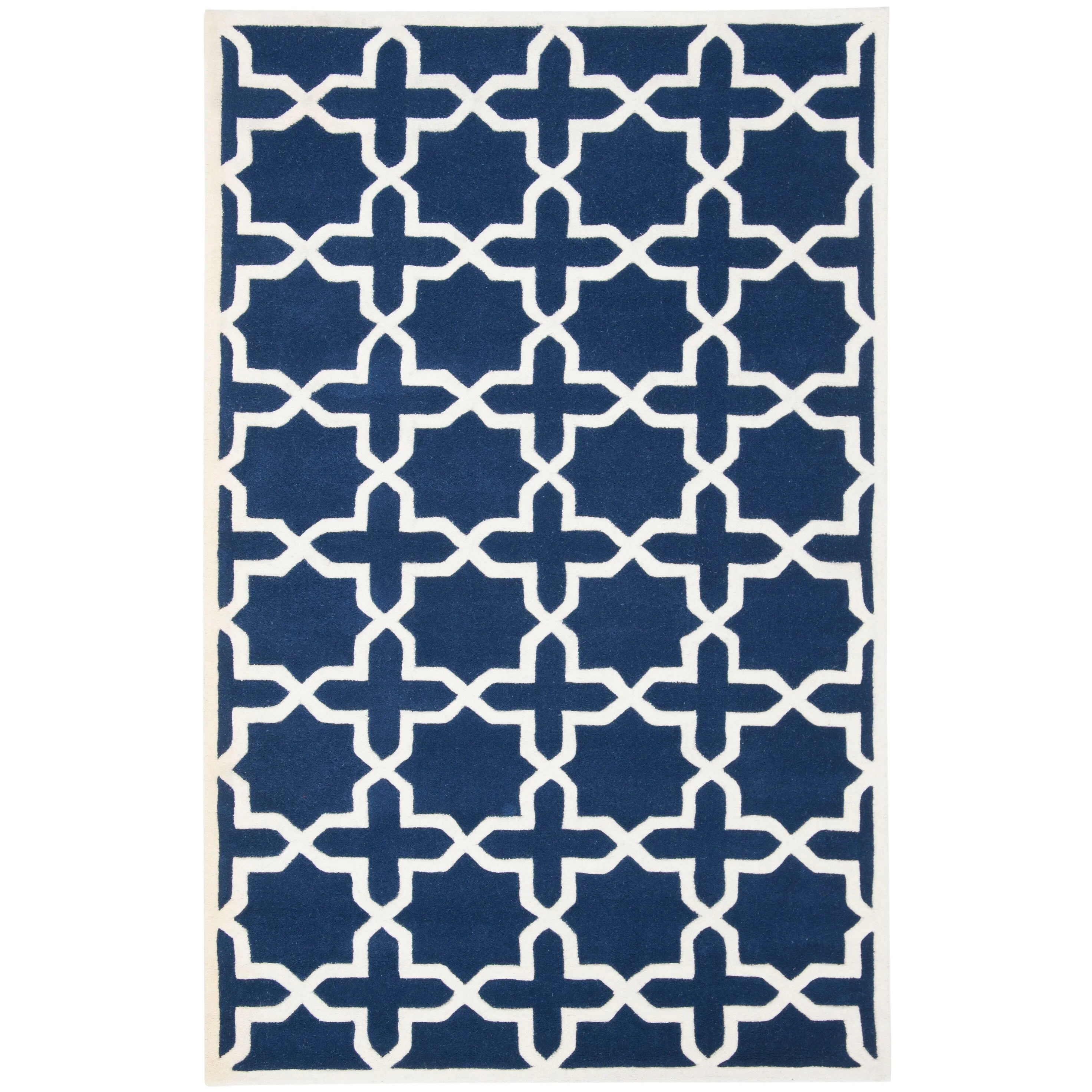 SAFAVIEH Handmade Chatham Begie Modern Moroccan Wool Rug