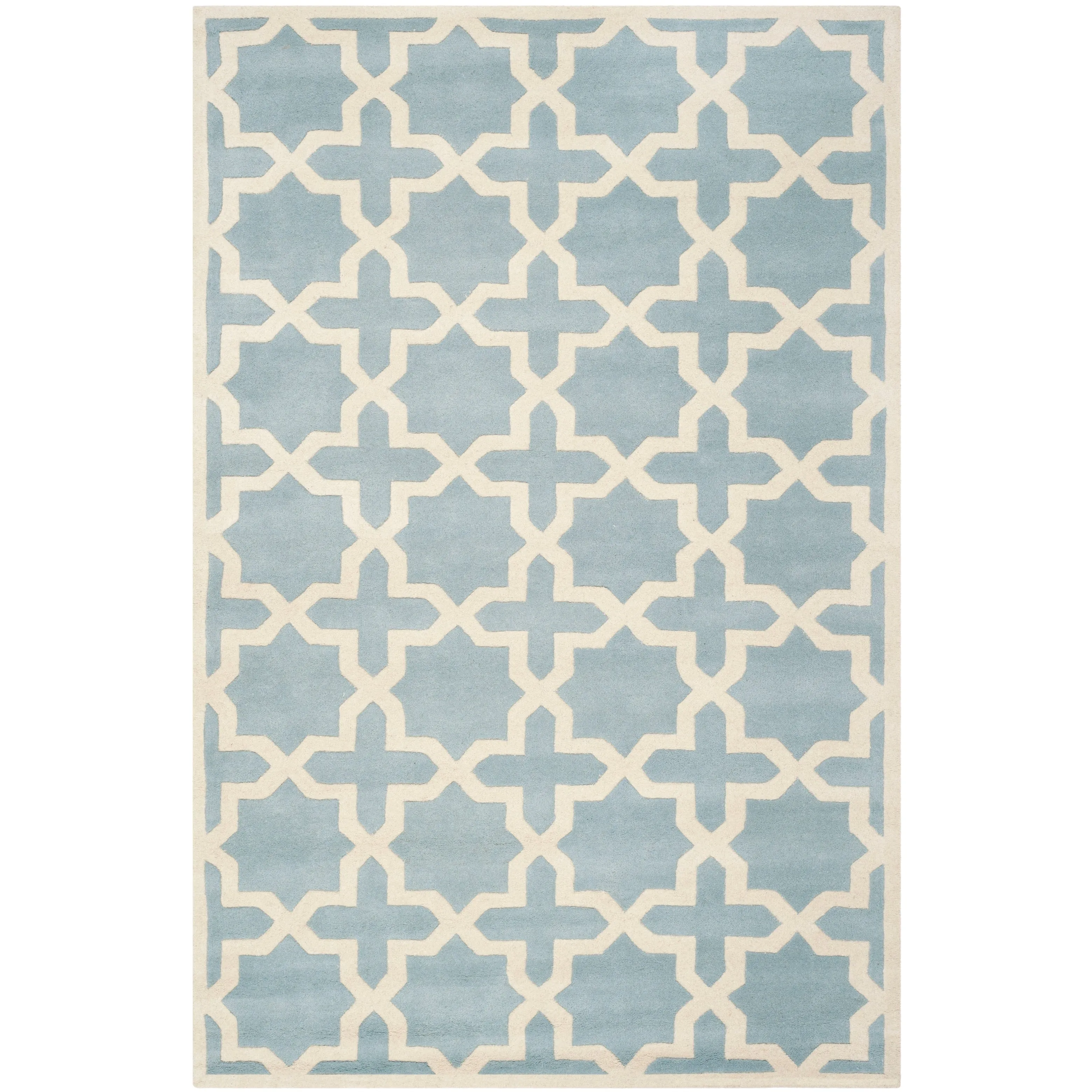 SAFAVIEH Handmade Chatham Begie Modern Moroccan Wool Rug