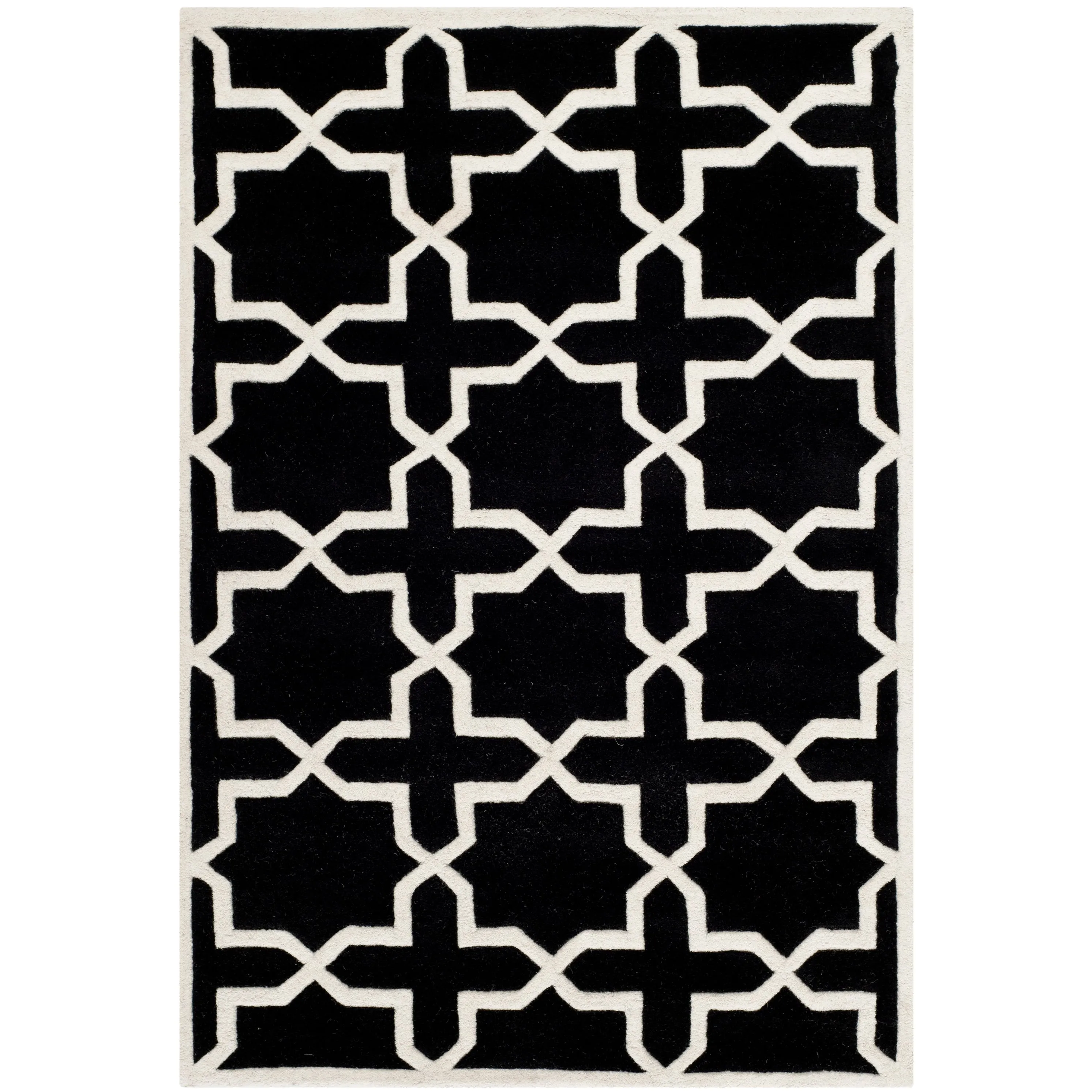 SAFAVIEH Handmade Chatham Begie Modern Moroccan Wool Rug
