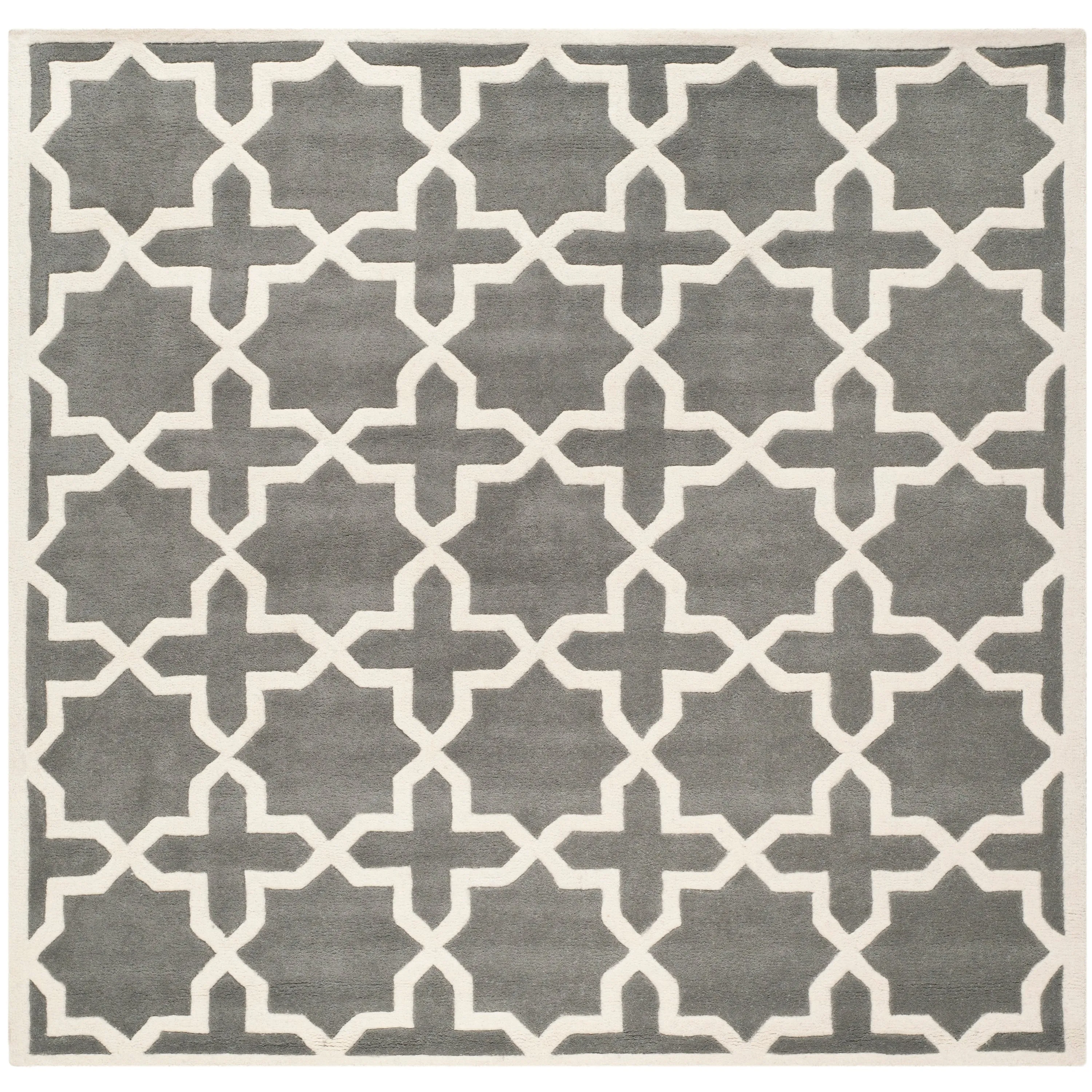 SAFAVIEH Handmade Chatham Begie Modern Moroccan Wool Rug