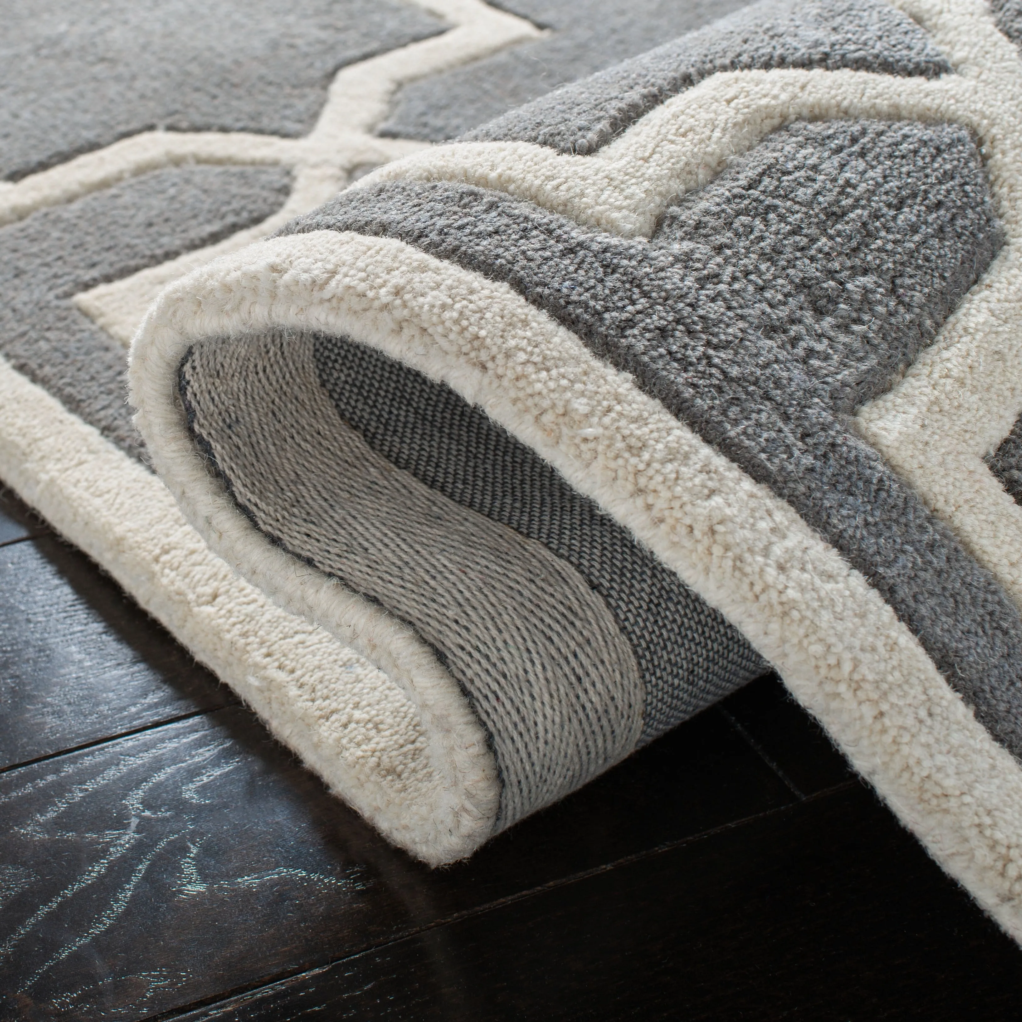 SAFAVIEH Handmade Chatham Begie Modern Moroccan Wool Rug