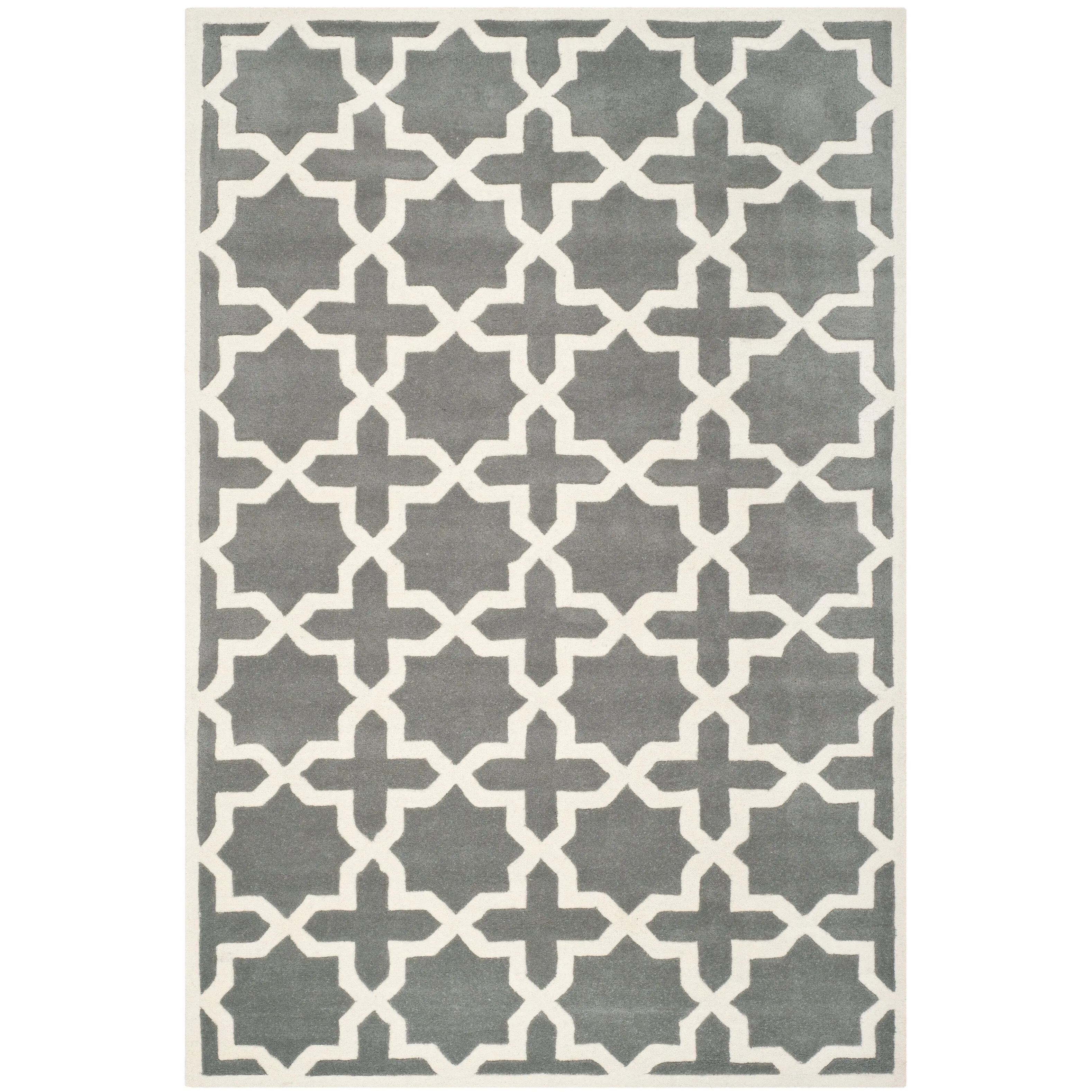 SAFAVIEH Handmade Chatham Begie Modern Moroccan Wool Rug