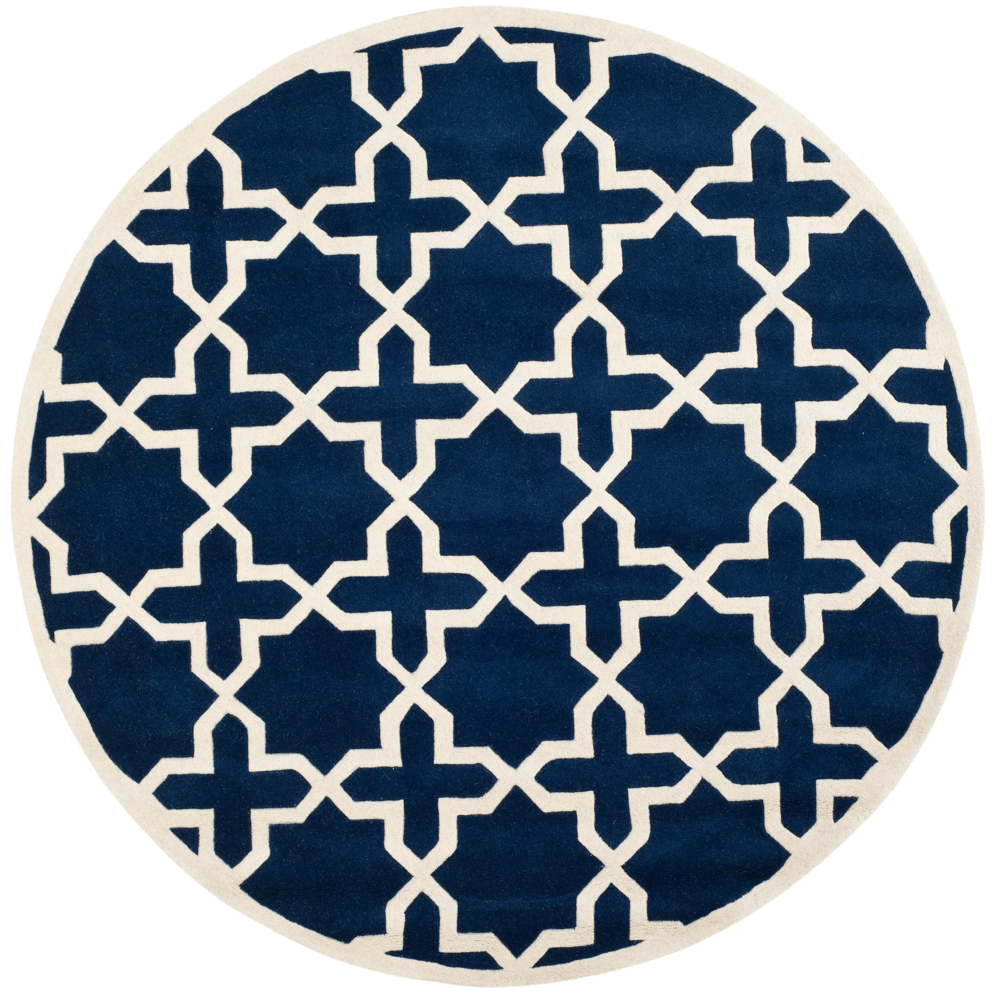 SAFAVIEH Handmade Chatham Begie Modern Moroccan Wool Rug