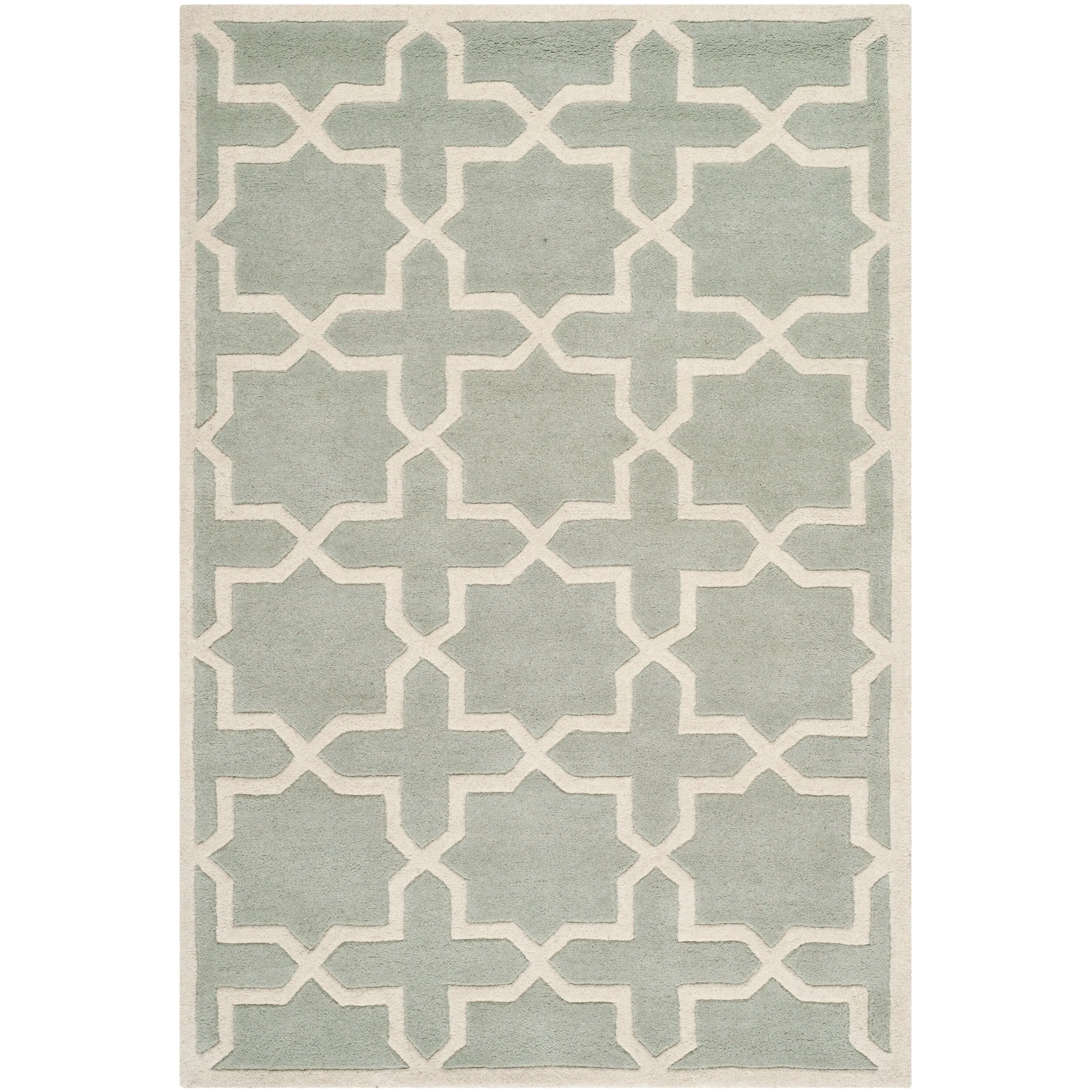 SAFAVIEH Handmade Chatham Begie Modern Moroccan Wool Rug