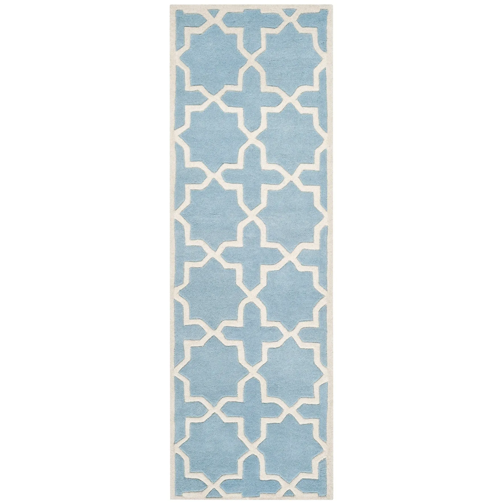 SAFAVIEH Handmade Chatham Begie Modern Moroccan Wool Rug