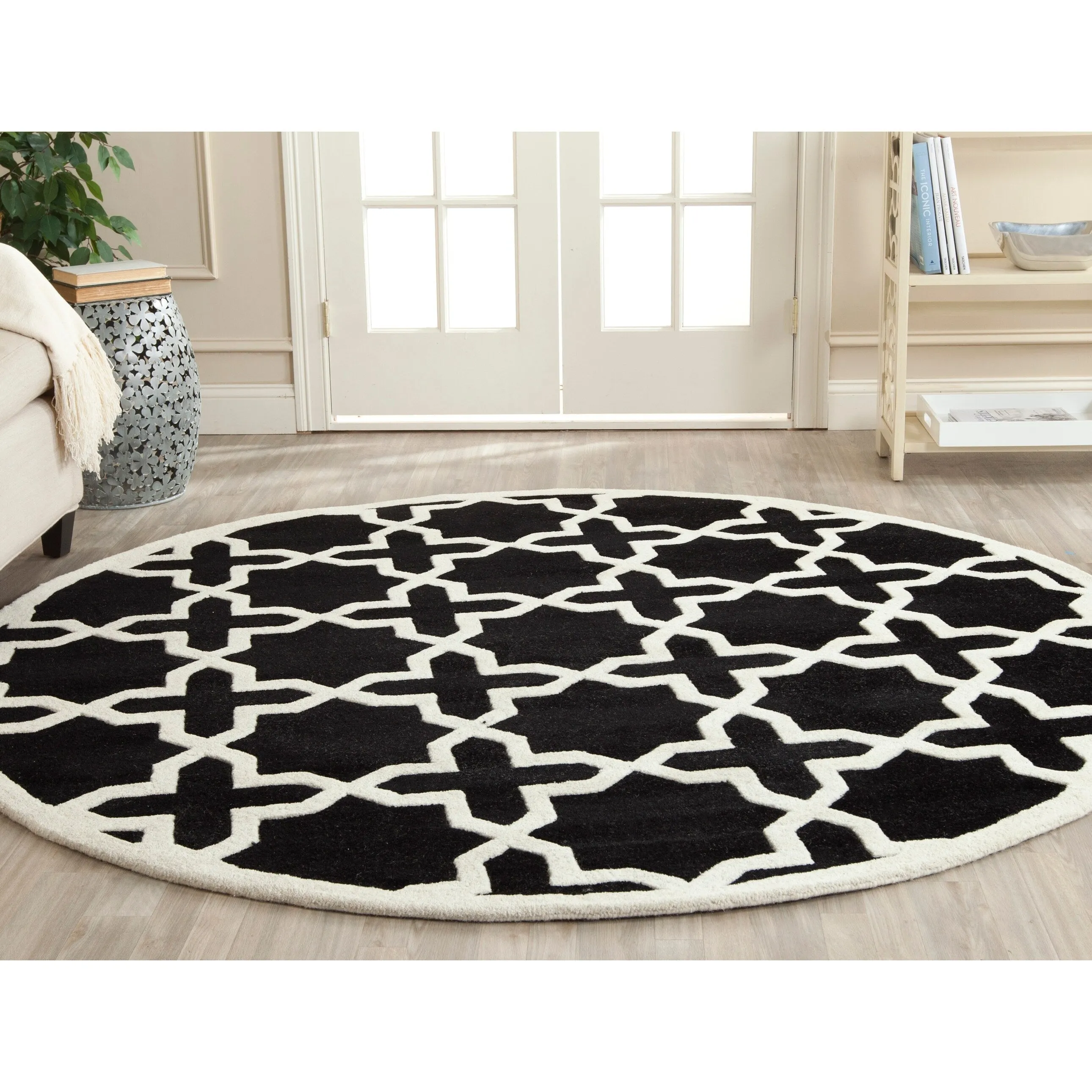 SAFAVIEH Handmade Chatham Begie Modern Moroccan Wool Rug