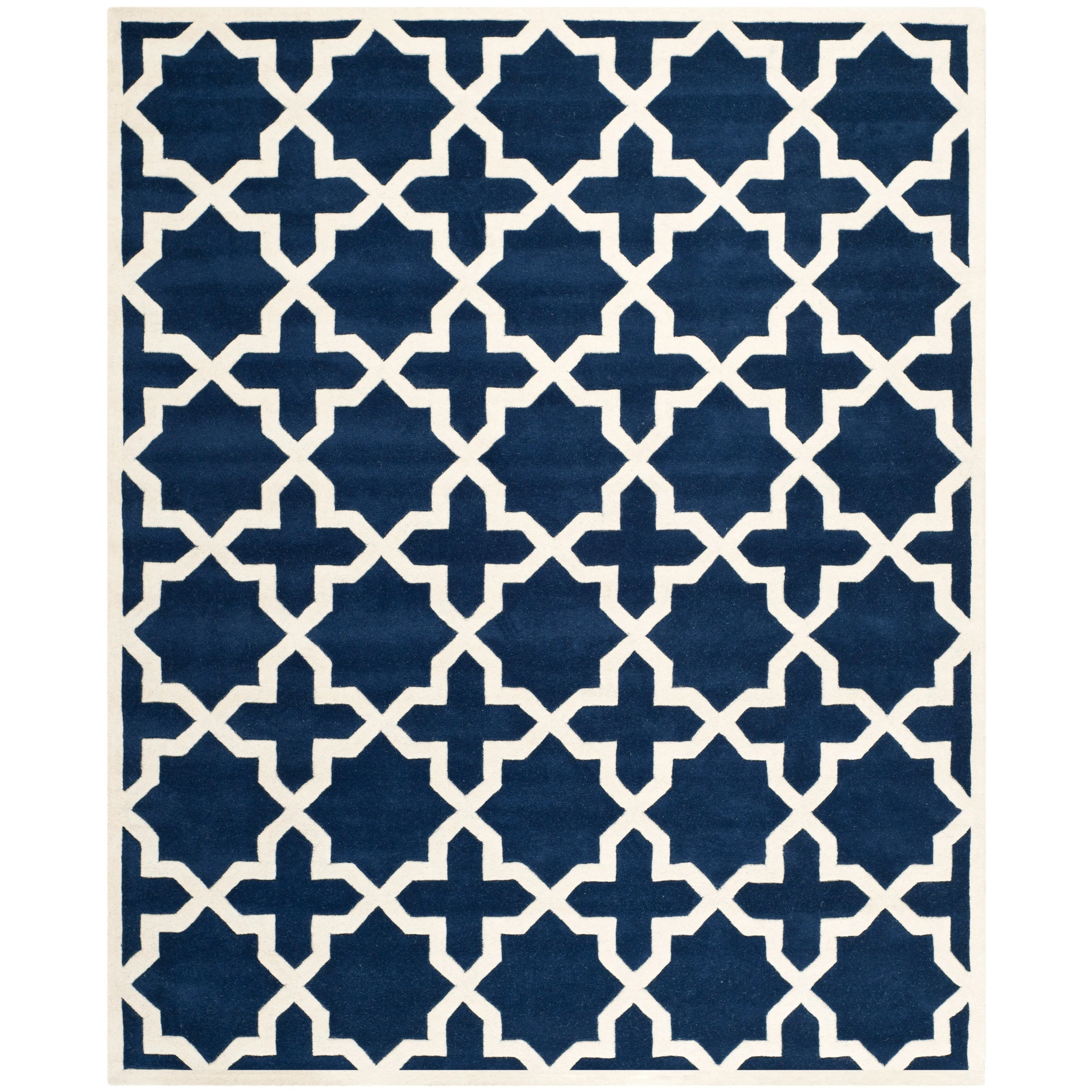 SAFAVIEH Handmade Chatham Begie Modern Moroccan Wool Rug