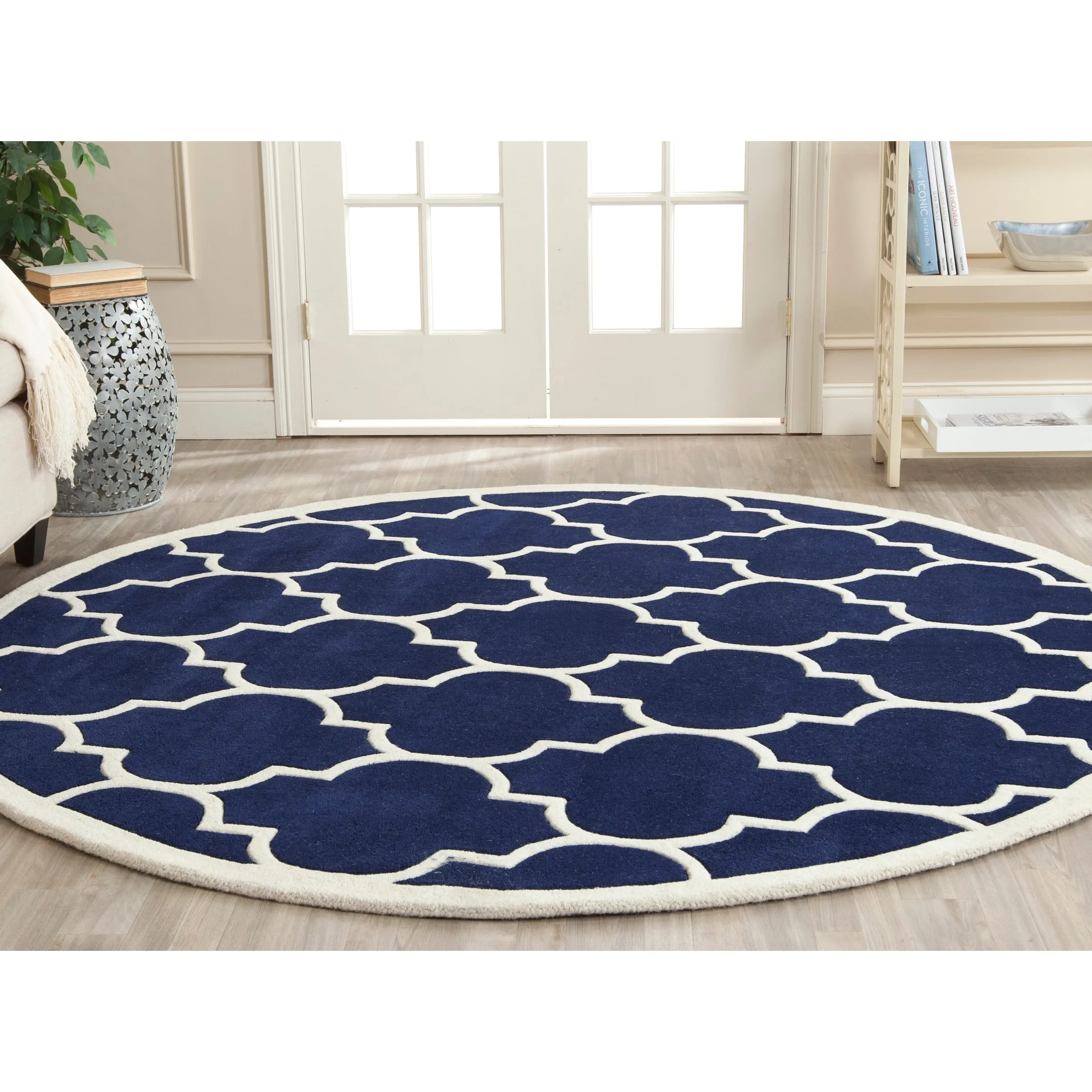 SAFAVIEH Handmade Chatham Vally Modern Moroccan Wool Rug