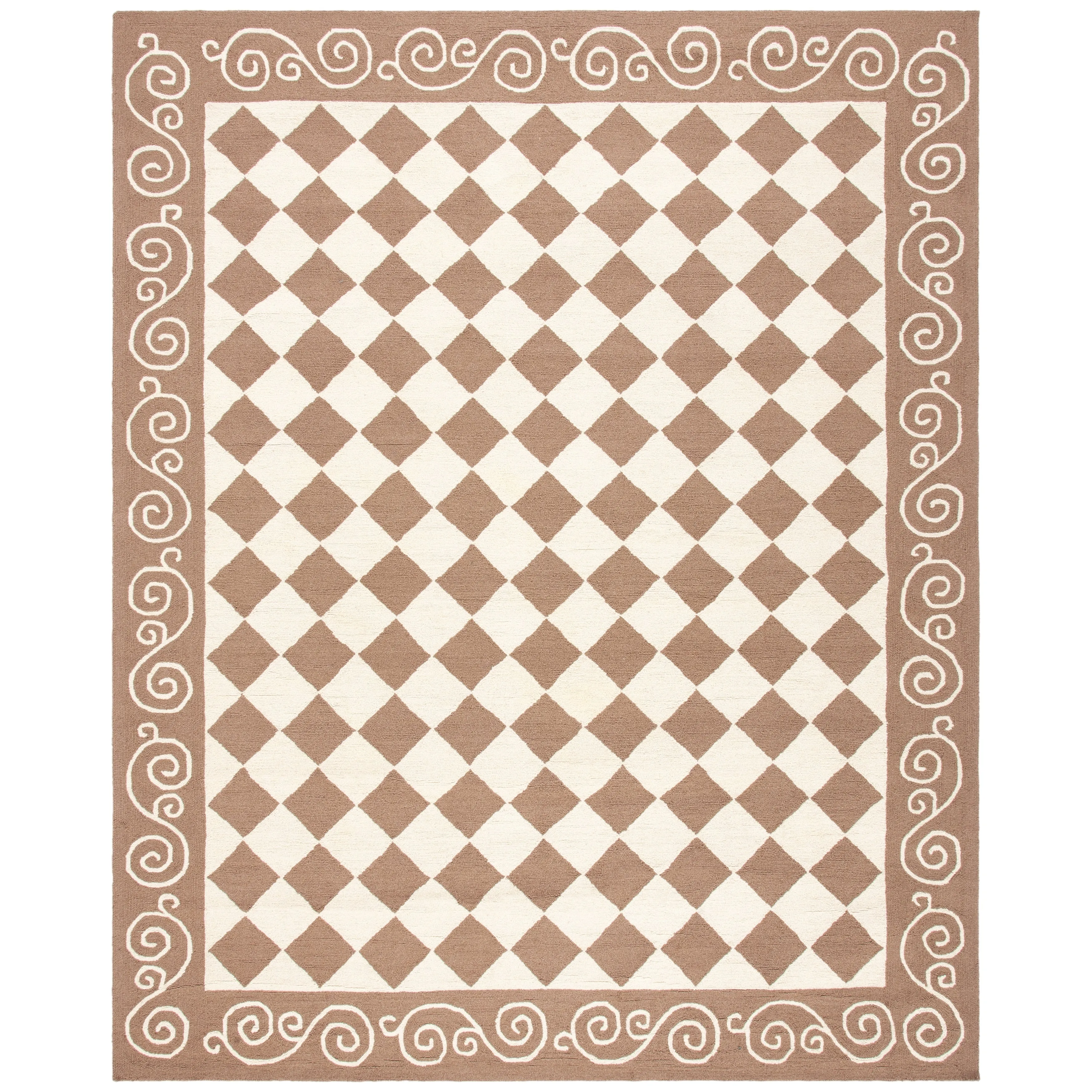 SAFAVIEH Handmade Chelsea Kamryn French Country Wool Rug