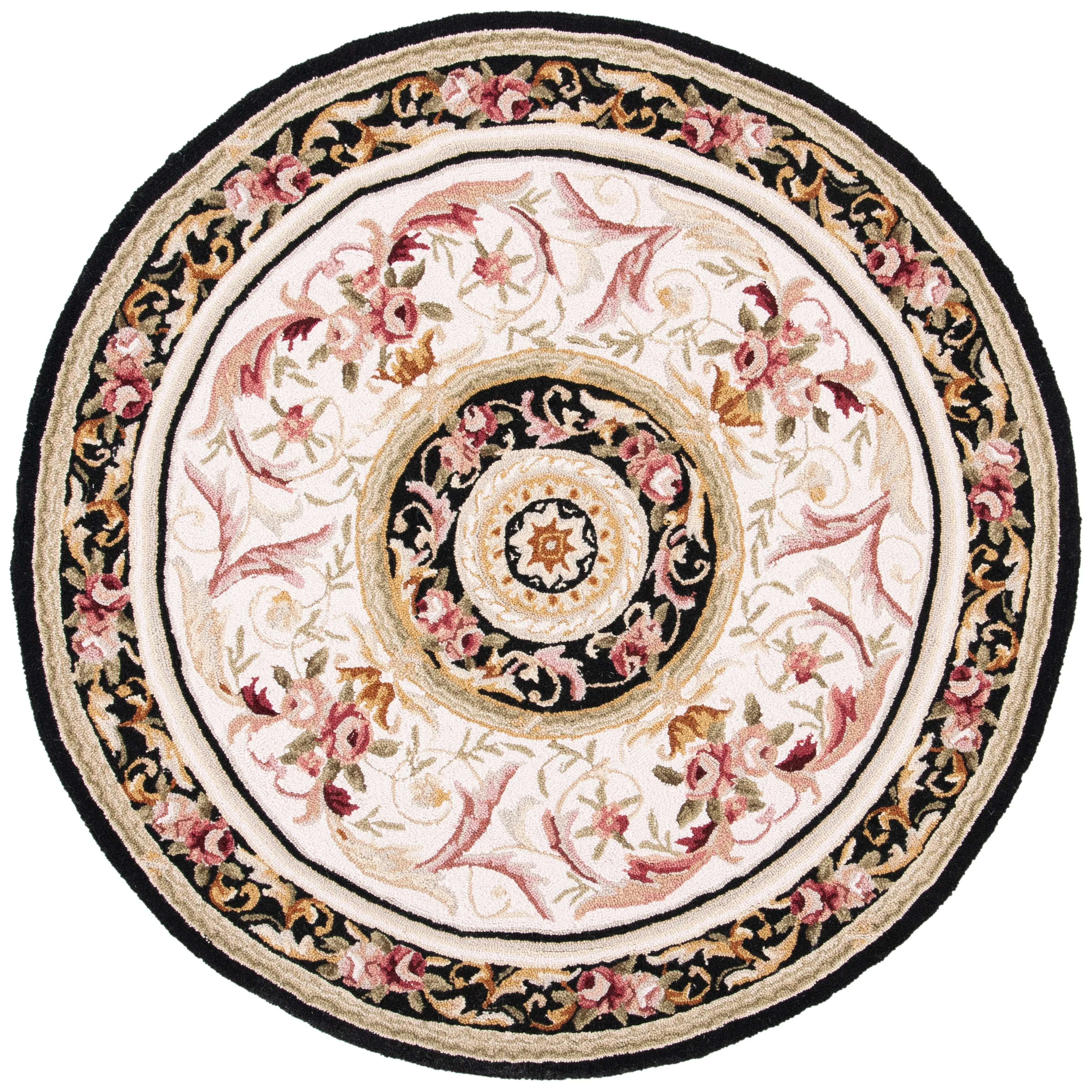 SAFAVIEH Handmade Chelsea Sangita French Country Wool Rug