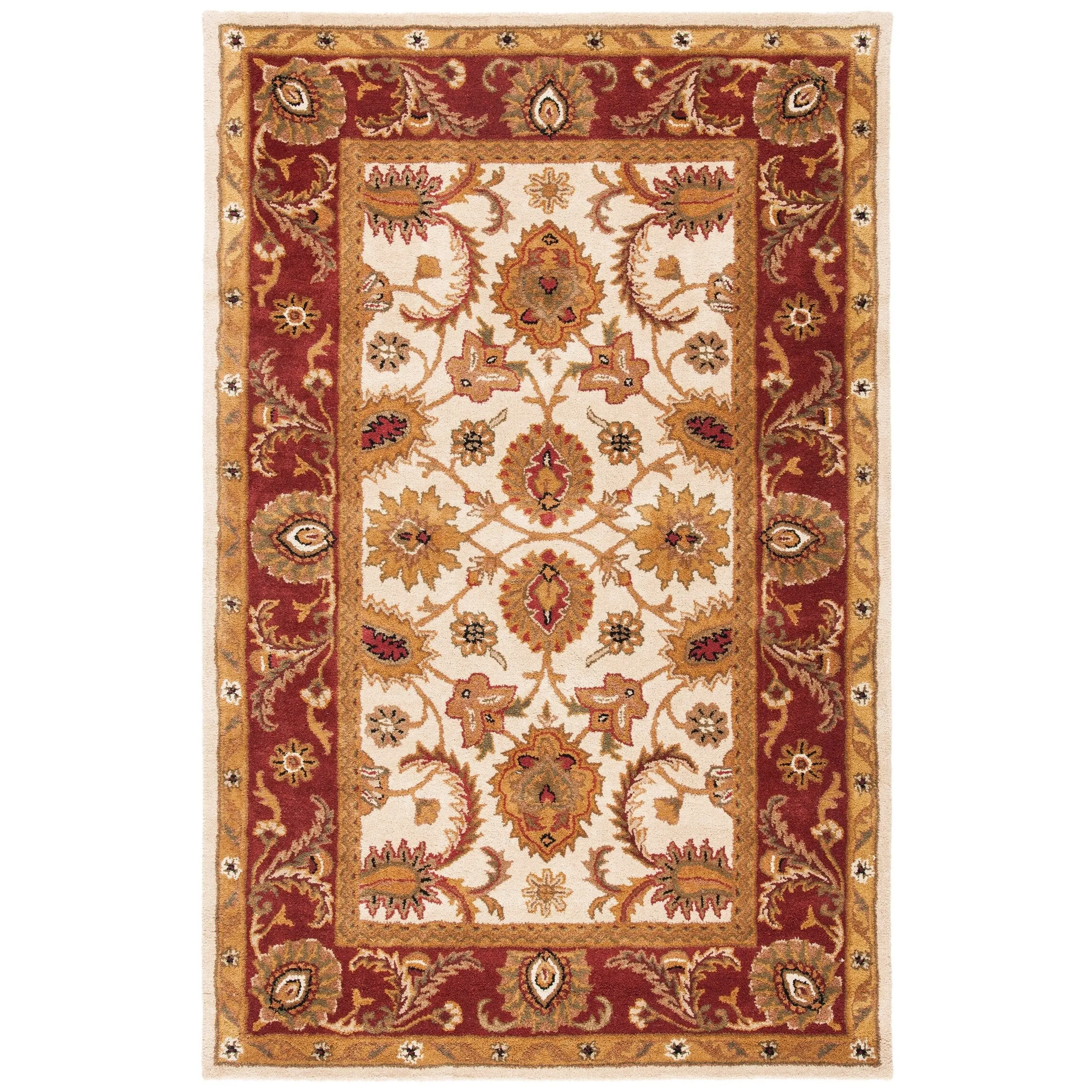 SAFAVIEH Handmade Classic Rukiye Traditional Oriental Wool Rug