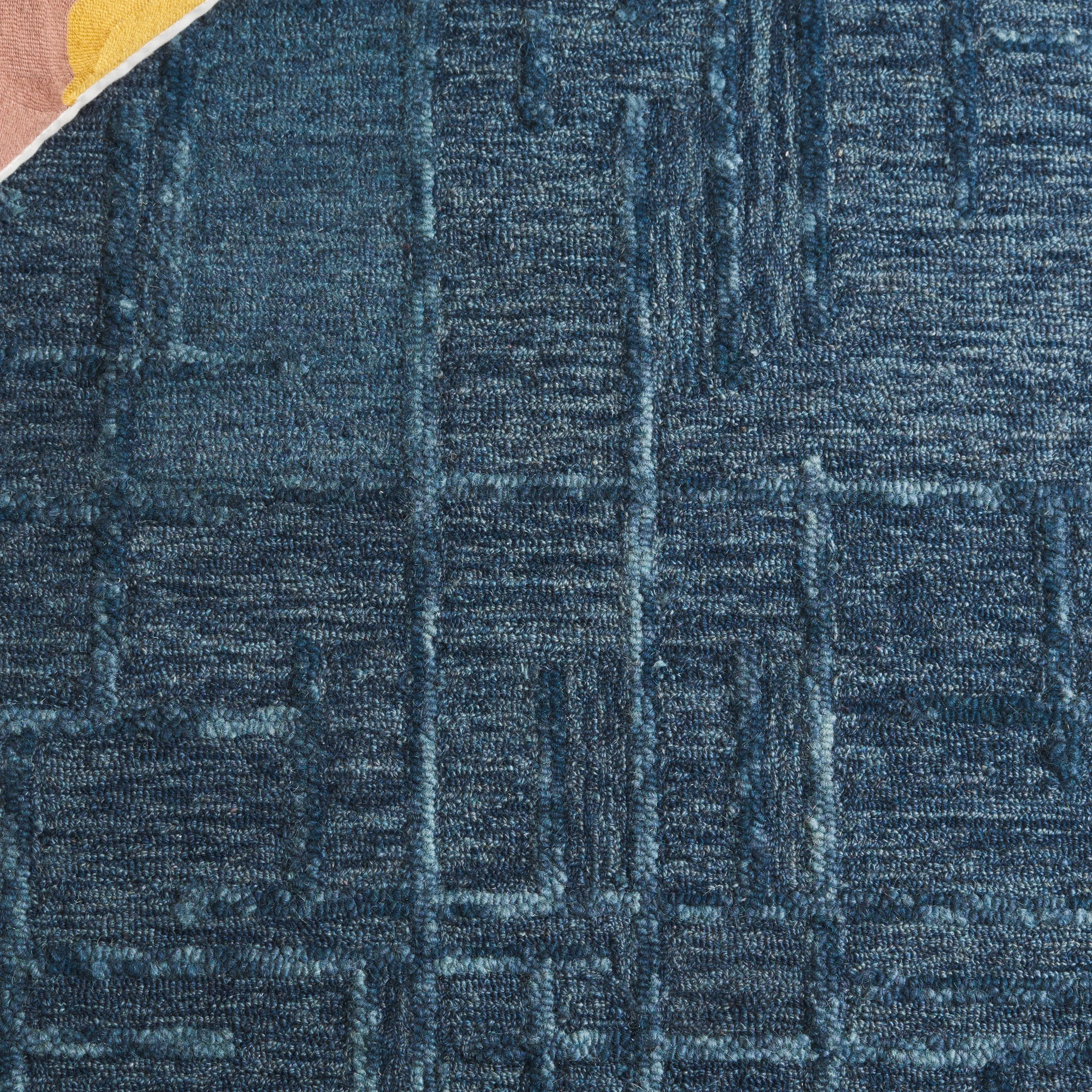 SAFAVIEH Handmade Ebony Agostina Modern & Contemporary Wool Rug