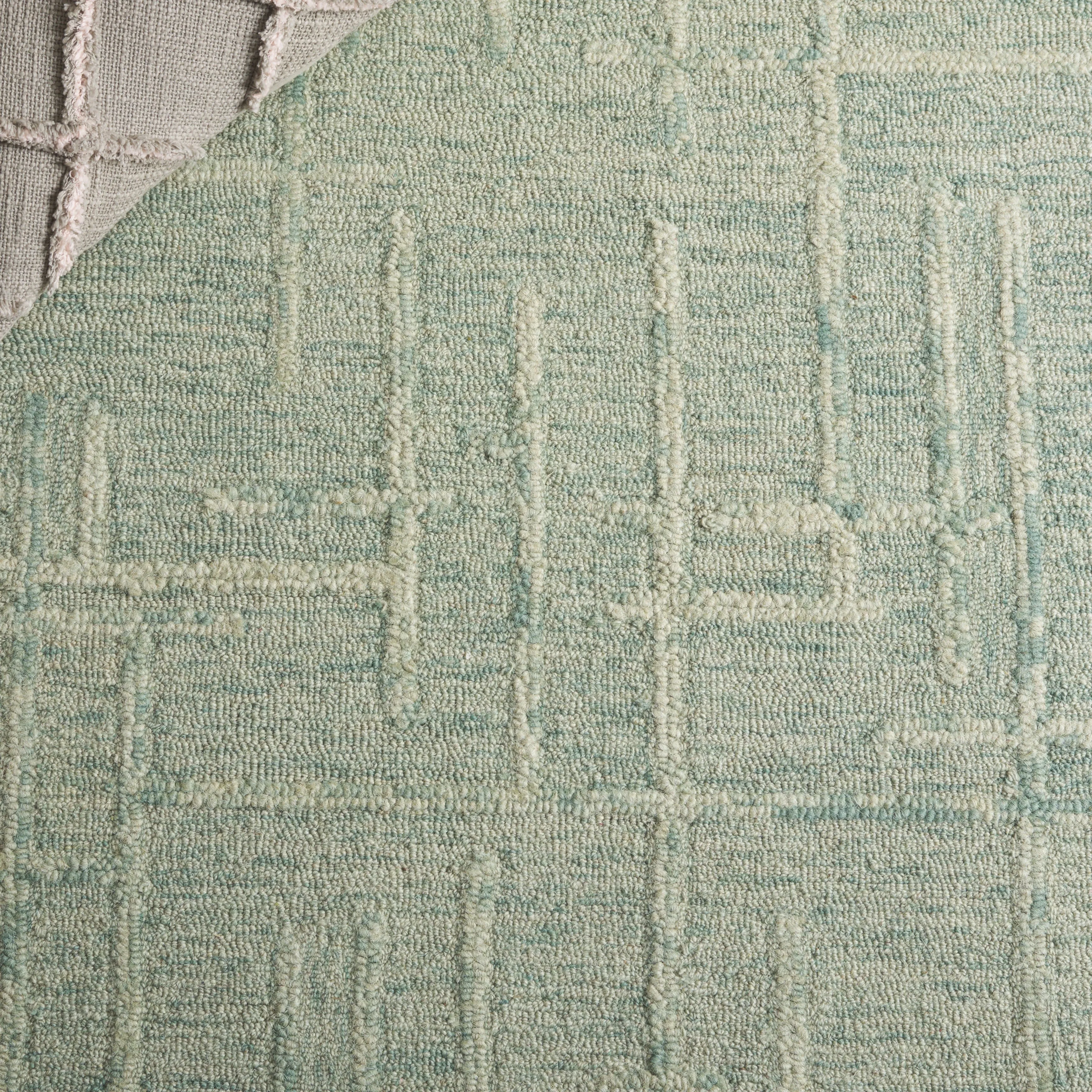 SAFAVIEH Handmade Ebony Agostina Modern & Contemporary Wool Rug