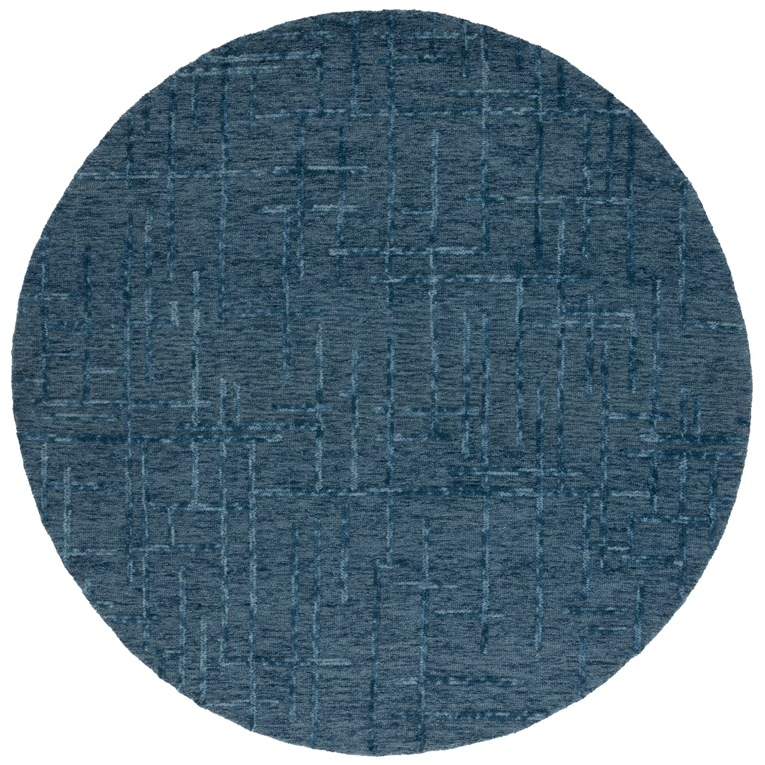 SAFAVIEH Handmade Ebony Agostina Modern & Contemporary Wool Rug