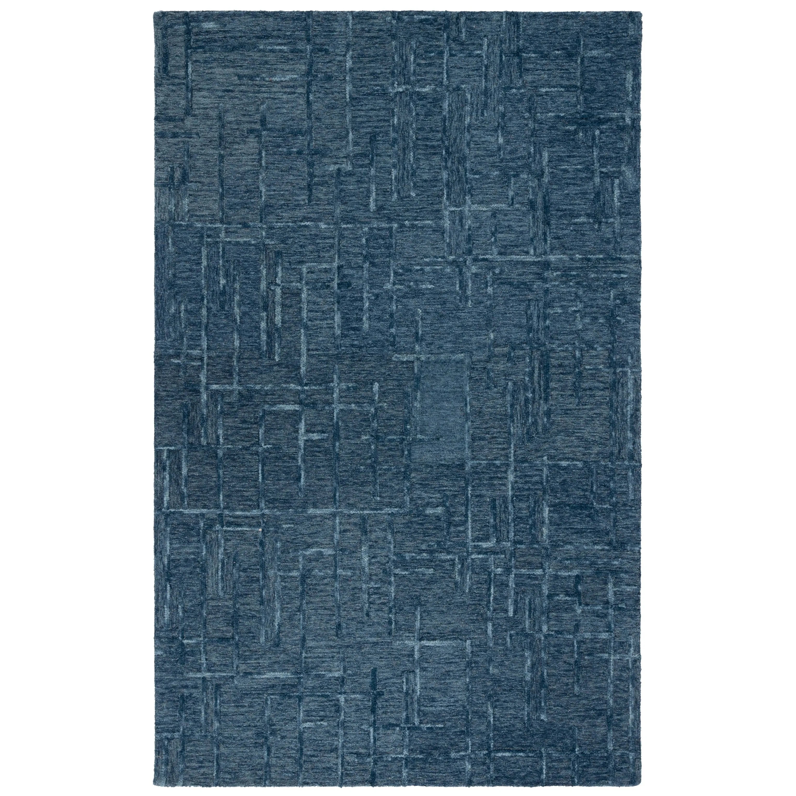 SAFAVIEH Handmade Ebony Agostina Modern & Contemporary Wool Rug
