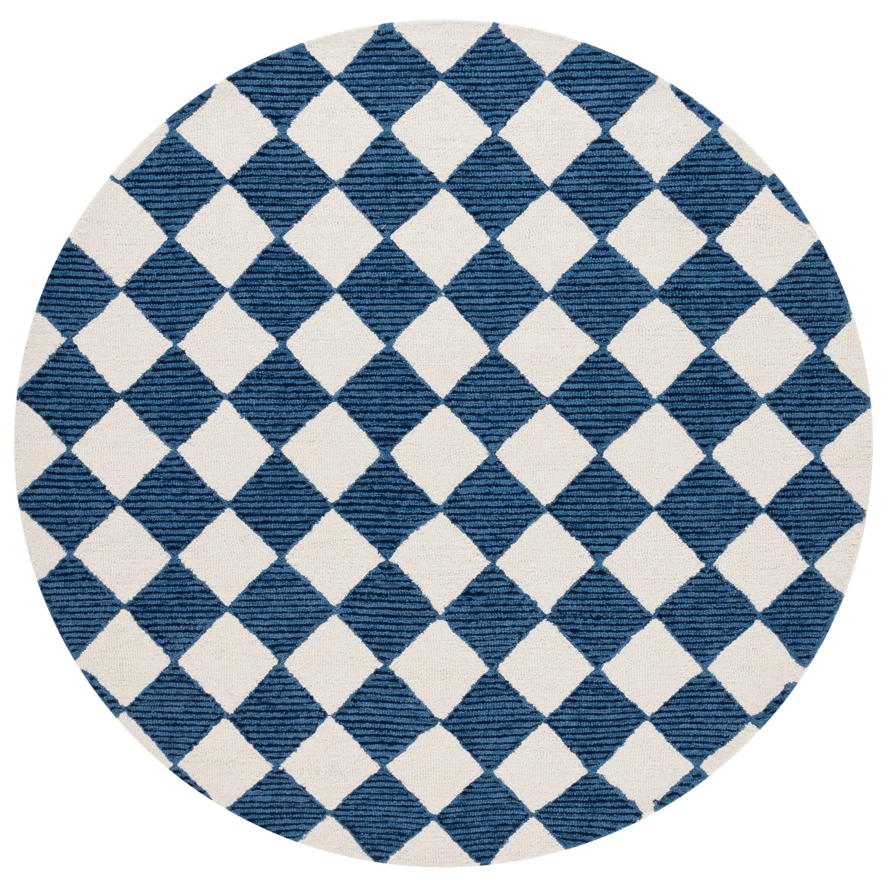 SAFAVIEH Handmade Ebony Edita Modern & Contemporary Wool Rug
