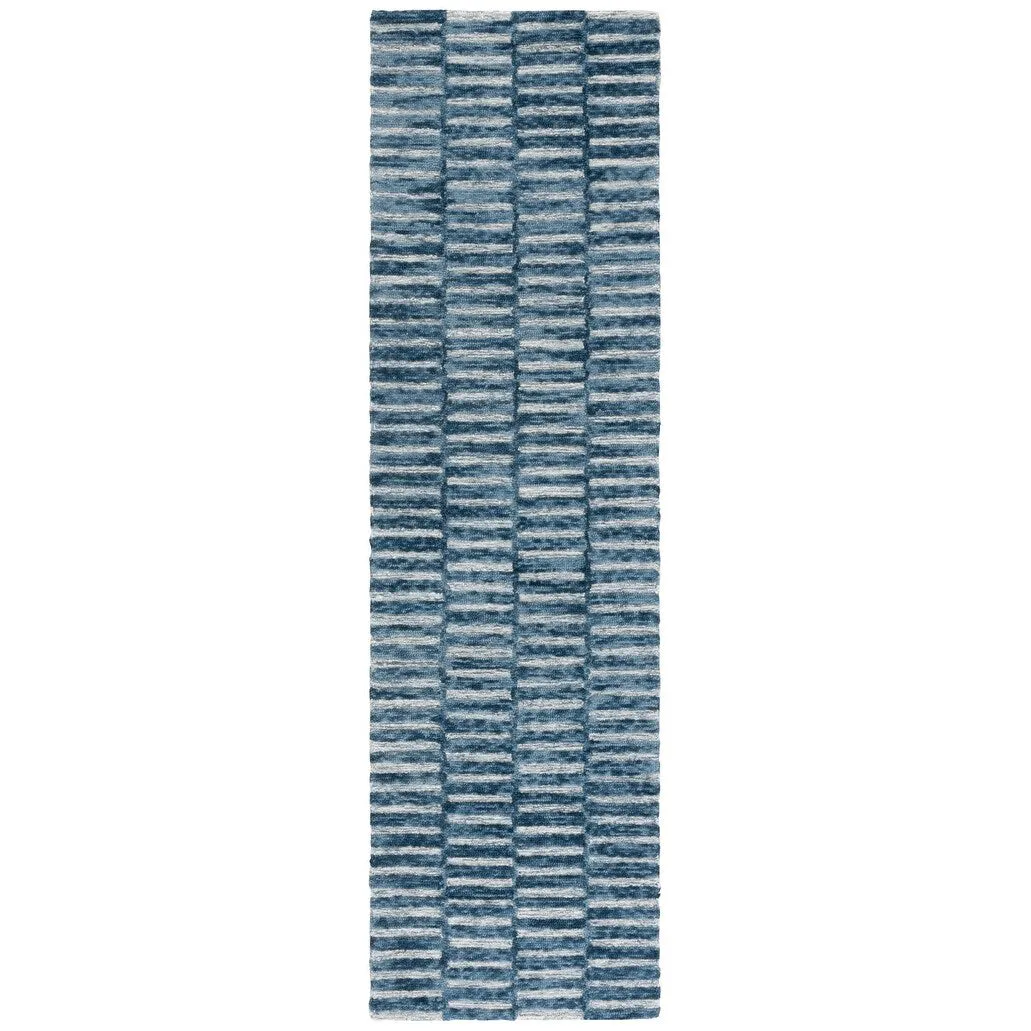 SAFAVIEH Handmade Ebony Erida Modern & Contemporary Wool Rug