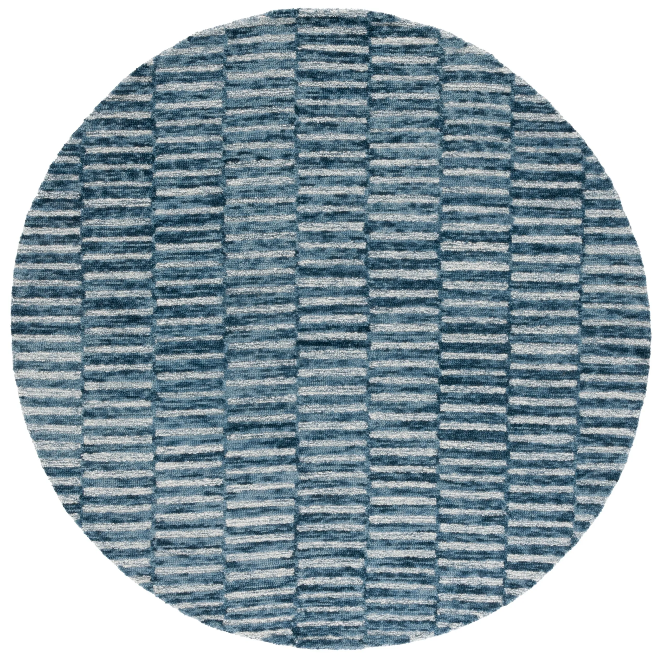SAFAVIEH Handmade Ebony Erida Modern & Contemporary Wool Rug
