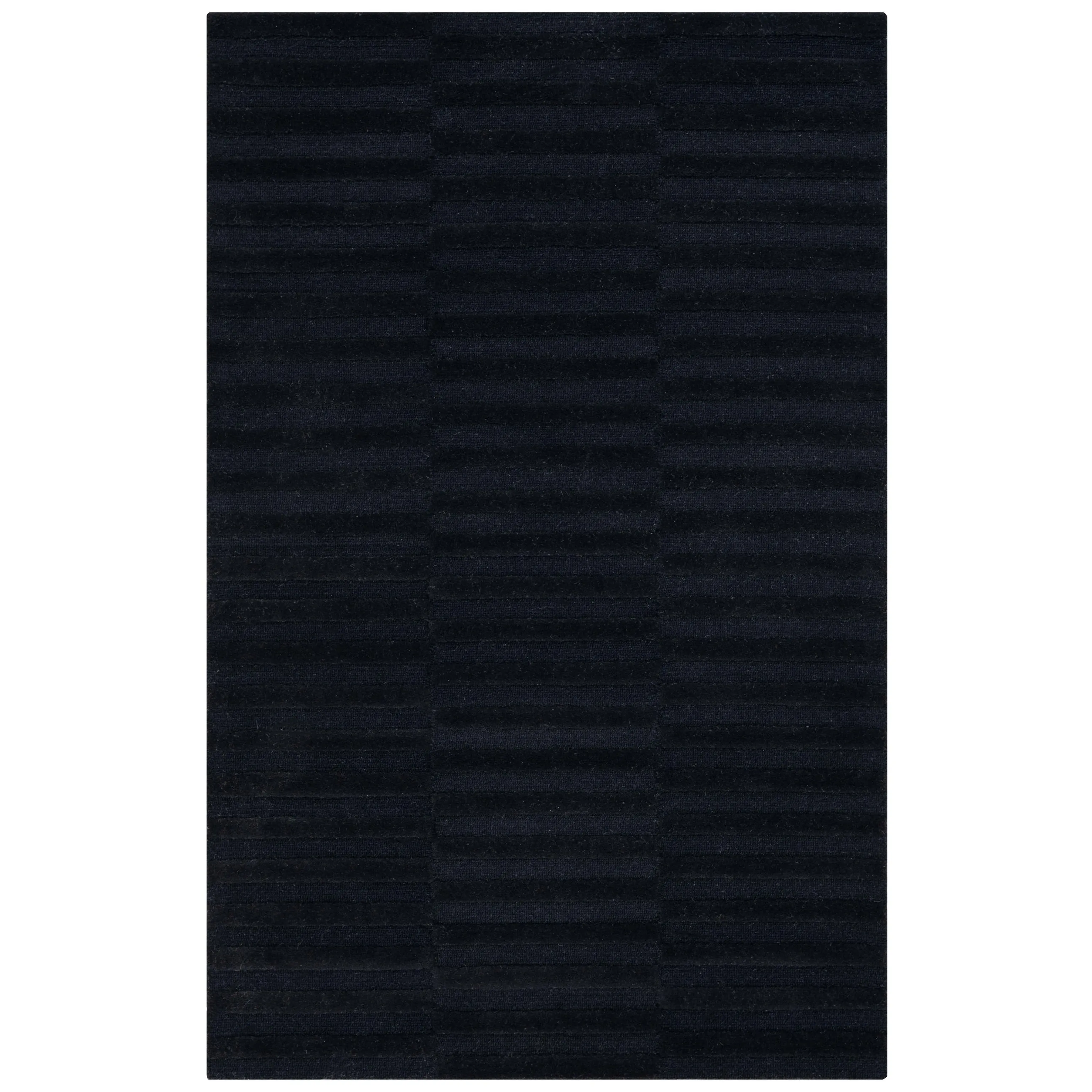 SAFAVIEH Handmade Ebony Floortje Contemporary Wool Rug
