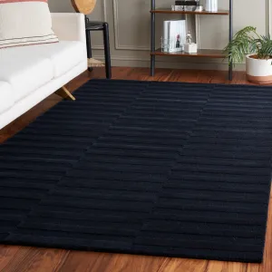 SAFAVIEH Handmade Ebony Floortje Contemporary Wool Rug