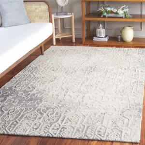 SAFAVIEH Handmade Ebony Marusa Modern & Contemporary Wool Rug
