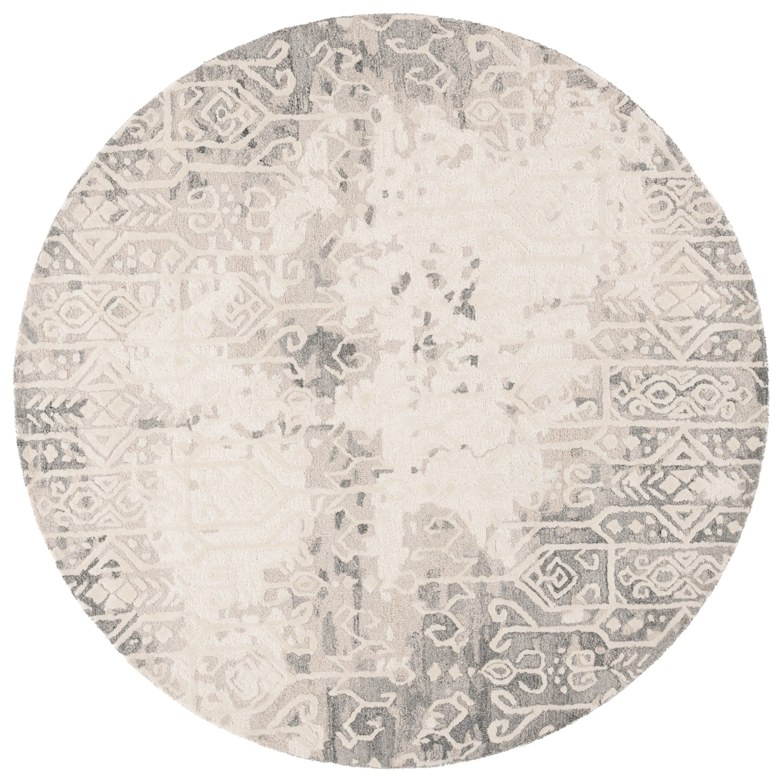 SAFAVIEH Handmade Ebony Marusa Modern & Contemporary Wool Rug