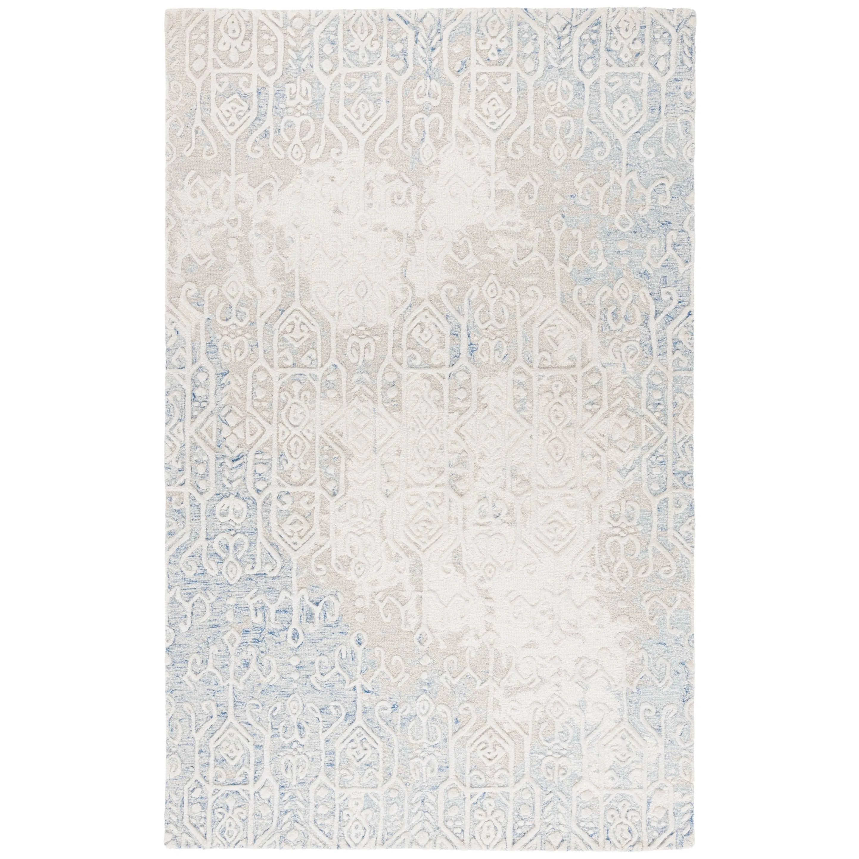 SAFAVIEH Handmade Ebony Marusa Modern & Contemporary Wool Rug