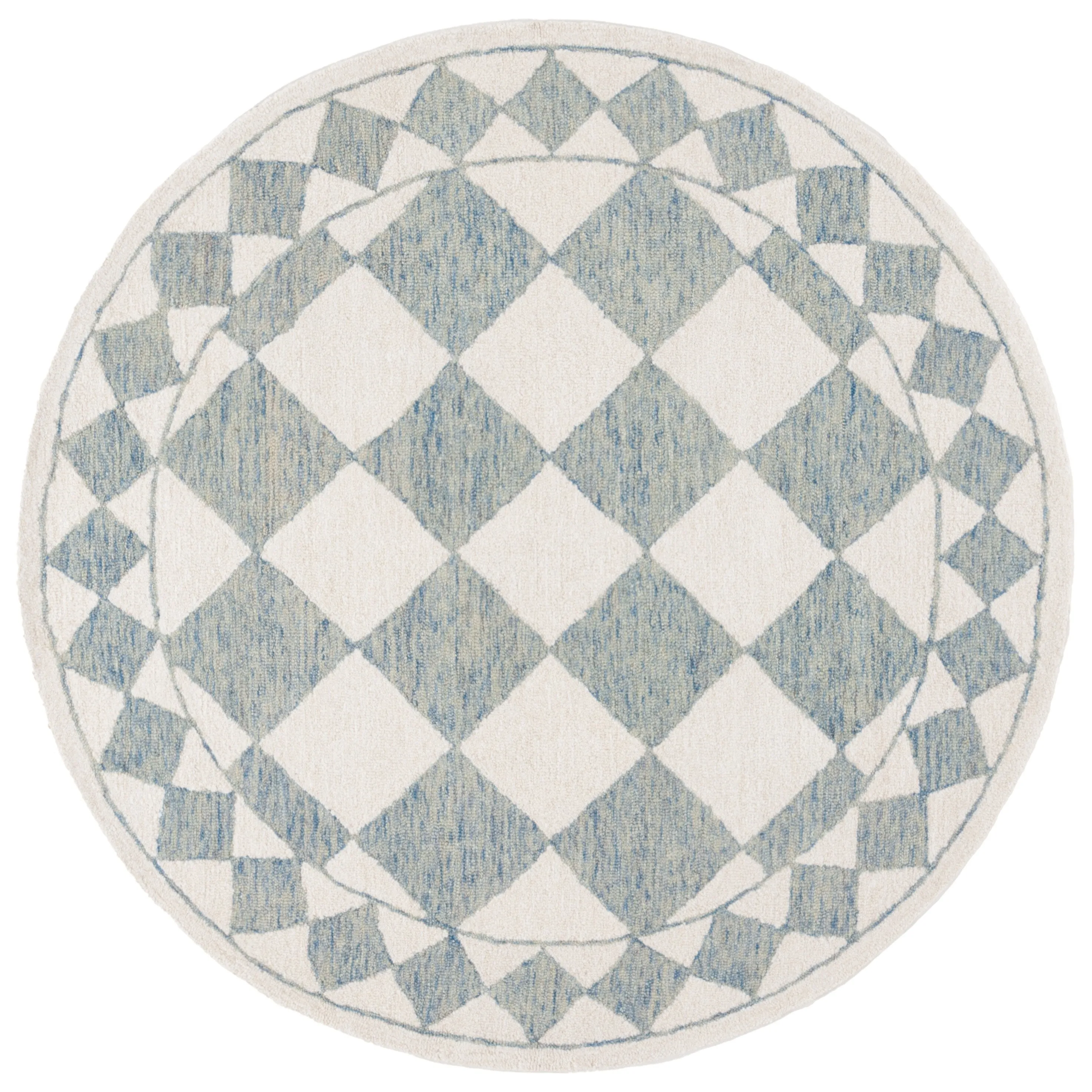 SAFAVIEH Handmade Ebony Nidia Modern & Contemporary Wool Rug