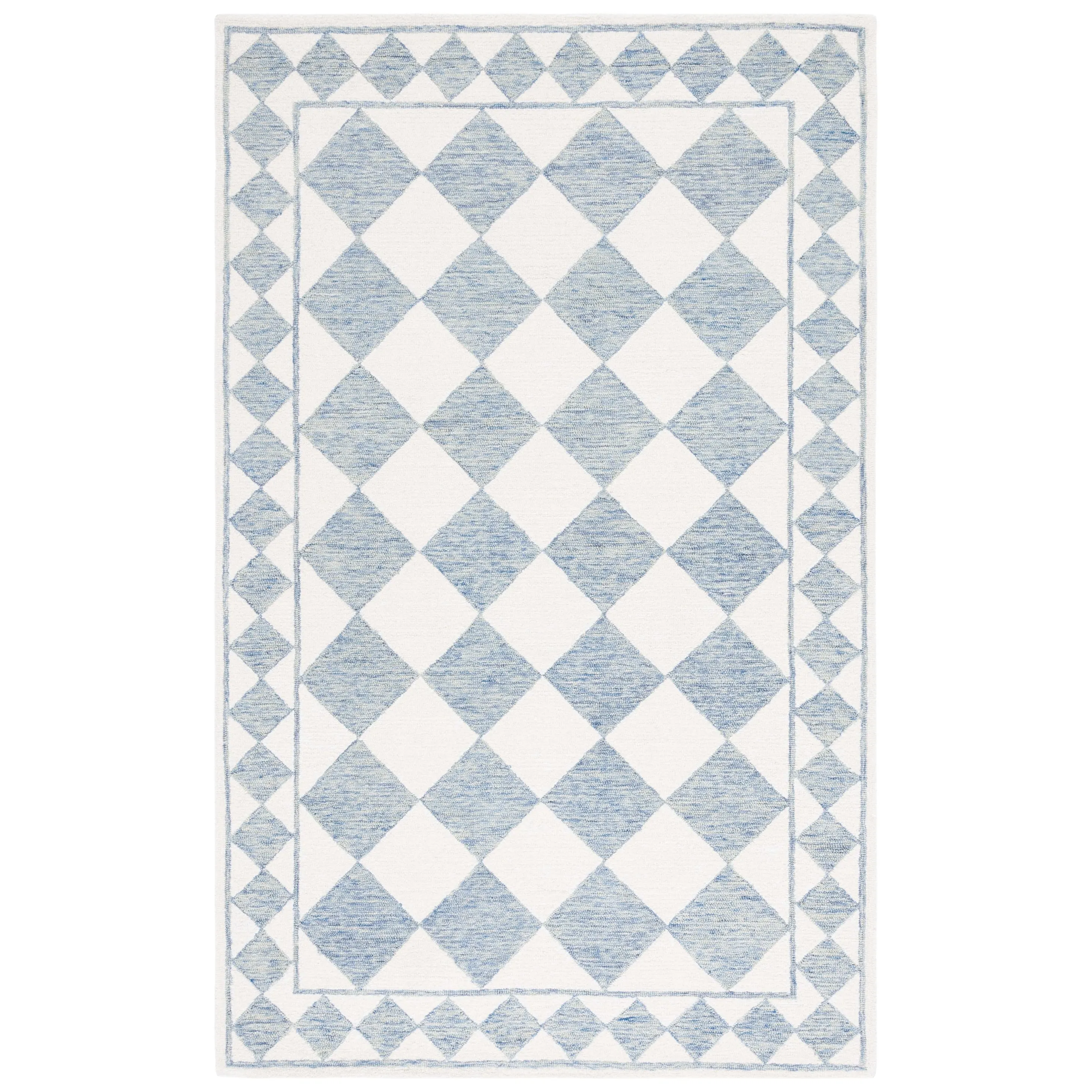 SAFAVIEH Handmade Ebony Nidia Modern & Contemporary Wool Rug