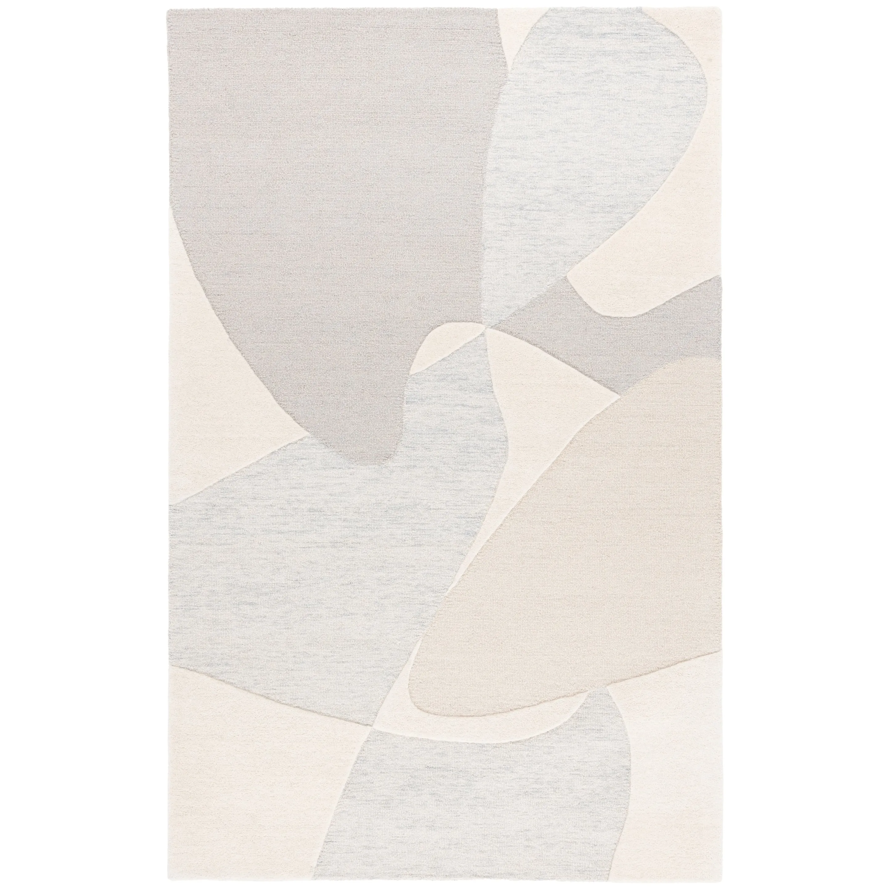 SAFAVIEH Handmade Ebony Rimah Modern & Contemporary Wool Rug