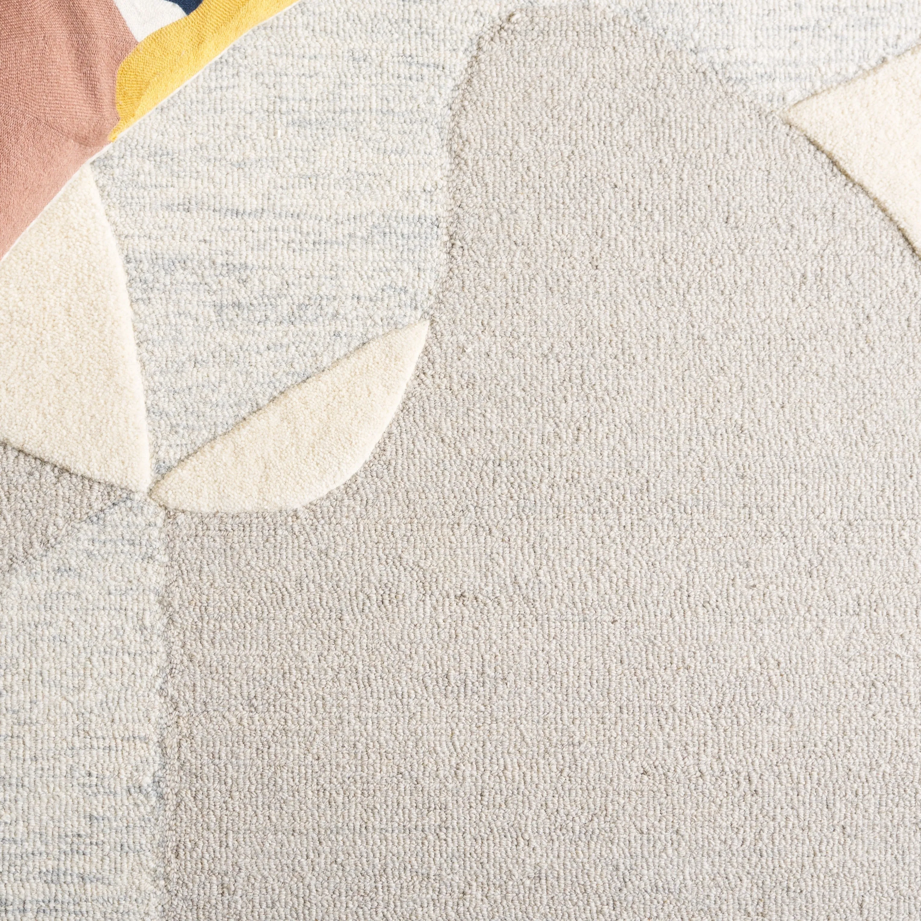 SAFAVIEH Handmade Ebony Rimah Modern & Contemporary Wool Rug