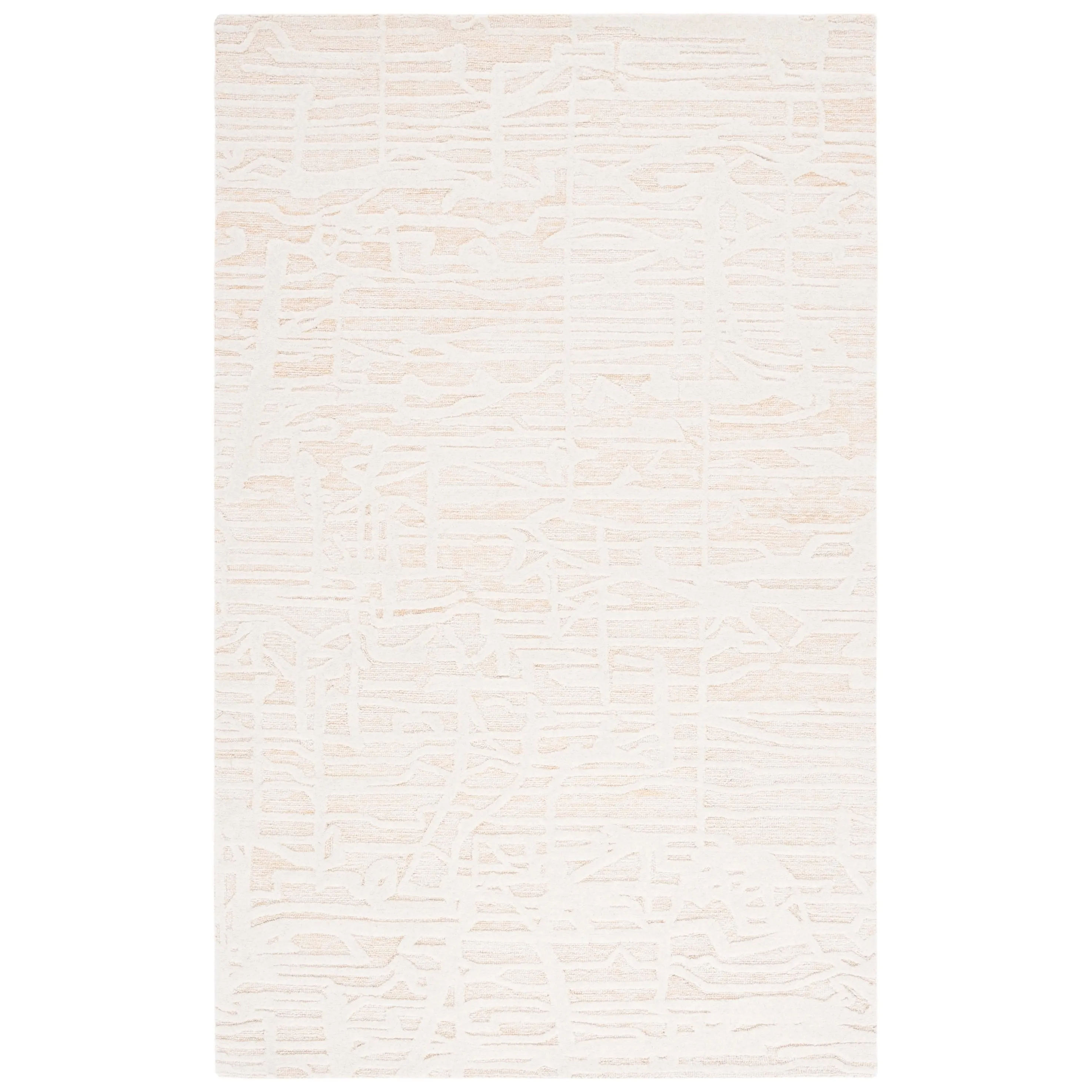 SAFAVIEH Handmade Ebony Stefanka Modern & Contemporary Wool Rug
