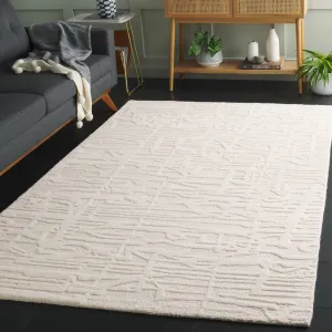 SAFAVIEH Handmade Ebony Stefanka Modern & Contemporary Wool Rug