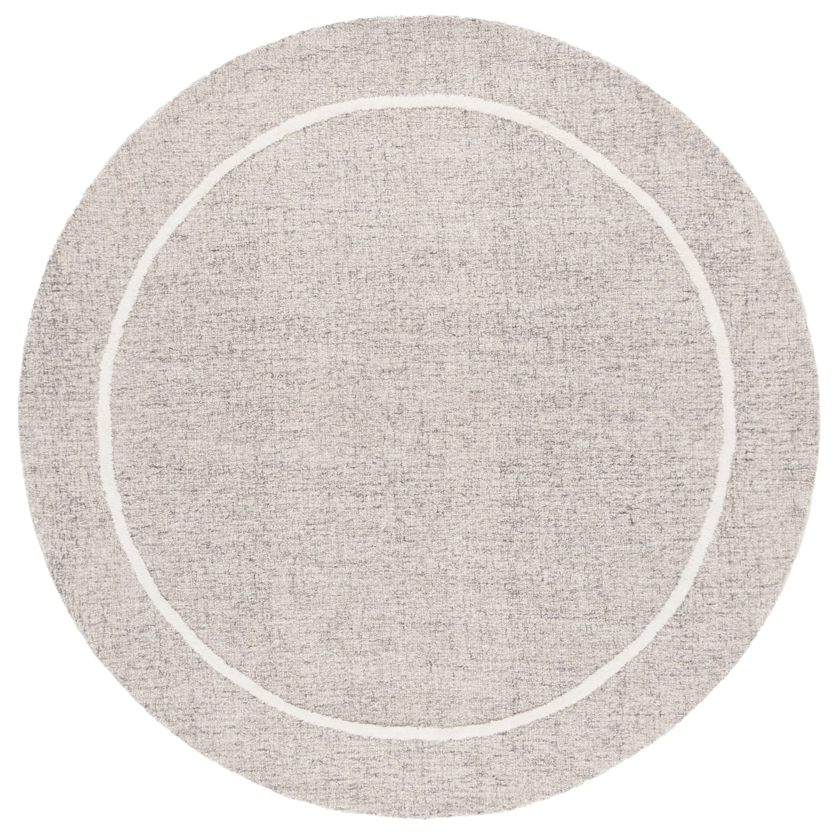 SAFAVIEH Handmade Ebony Steinvor Modern & Contemporary Wool Rug