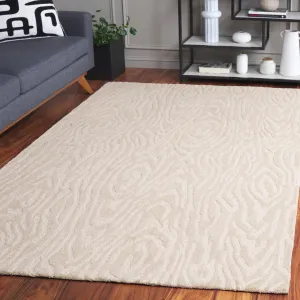 SAFAVIEH Handmade Ebony Thouraya Modern & Contemporary Wool Rug
